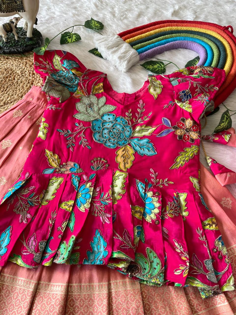 Lotus Kids Lehenga