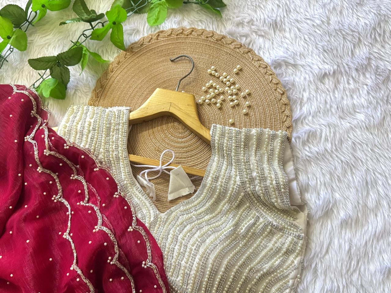 Crunchy crush sarees