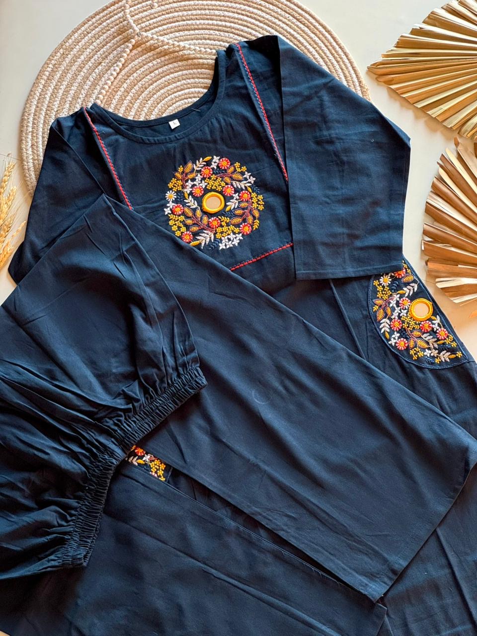 Kashida work Kurtis