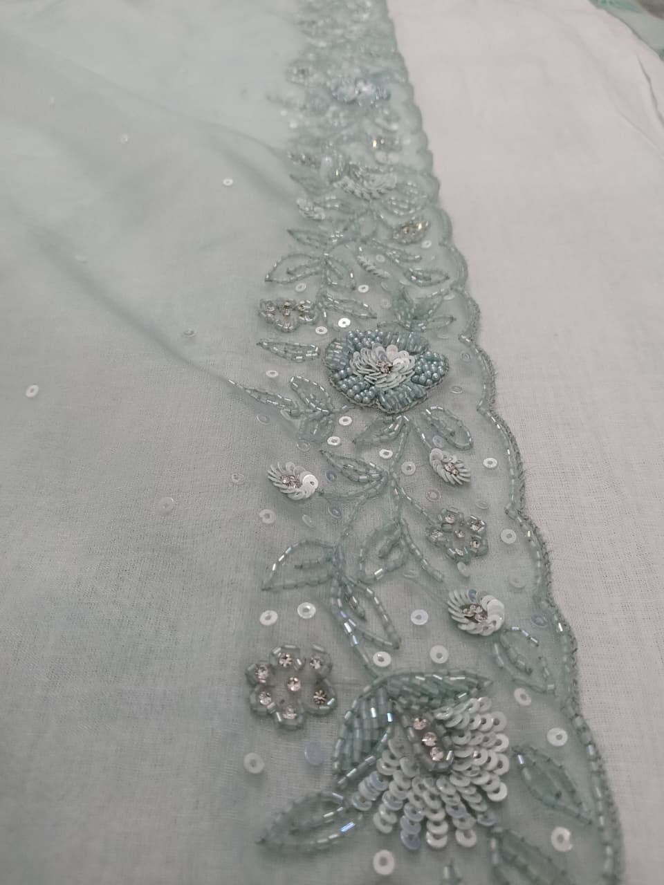 Blush organza sarees