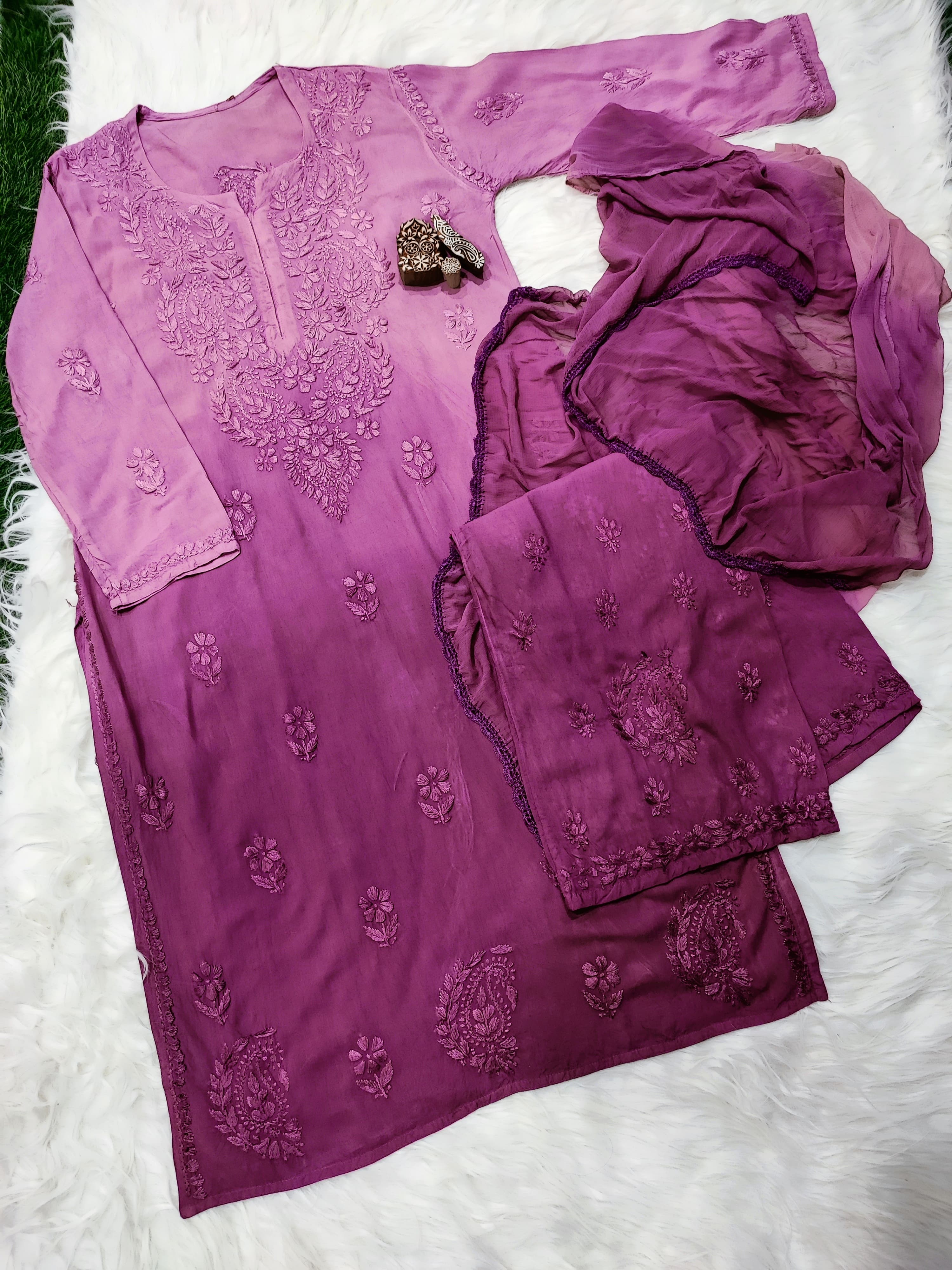 Chikankari Suit