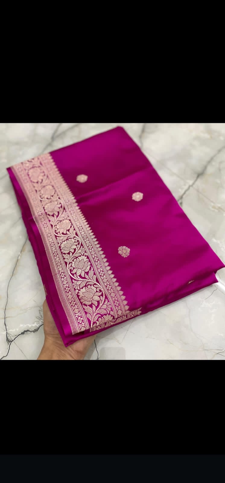 Mashru Katan Silk Satin Booti Saree