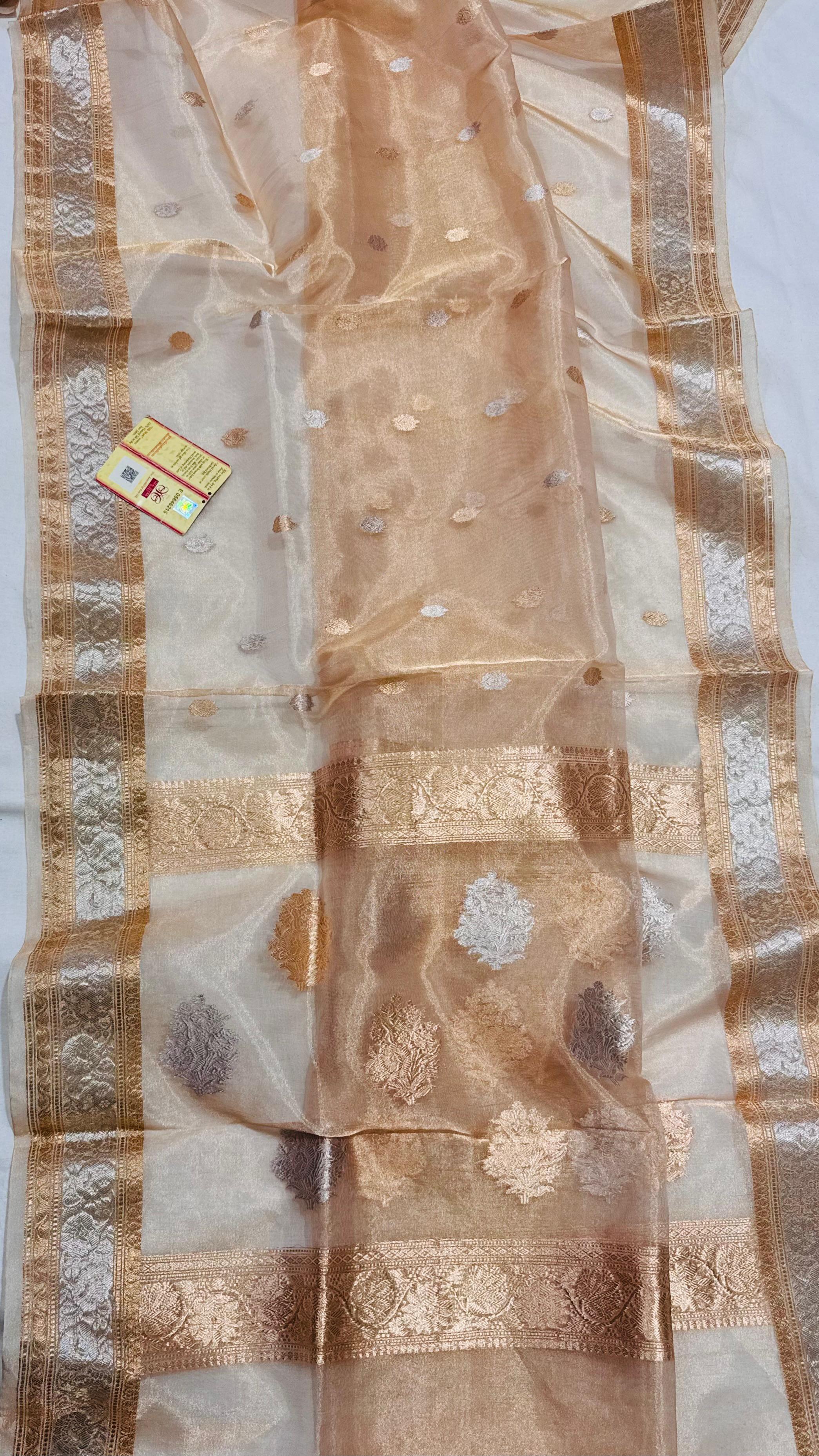 Banarasi Handloom Tissue Saree