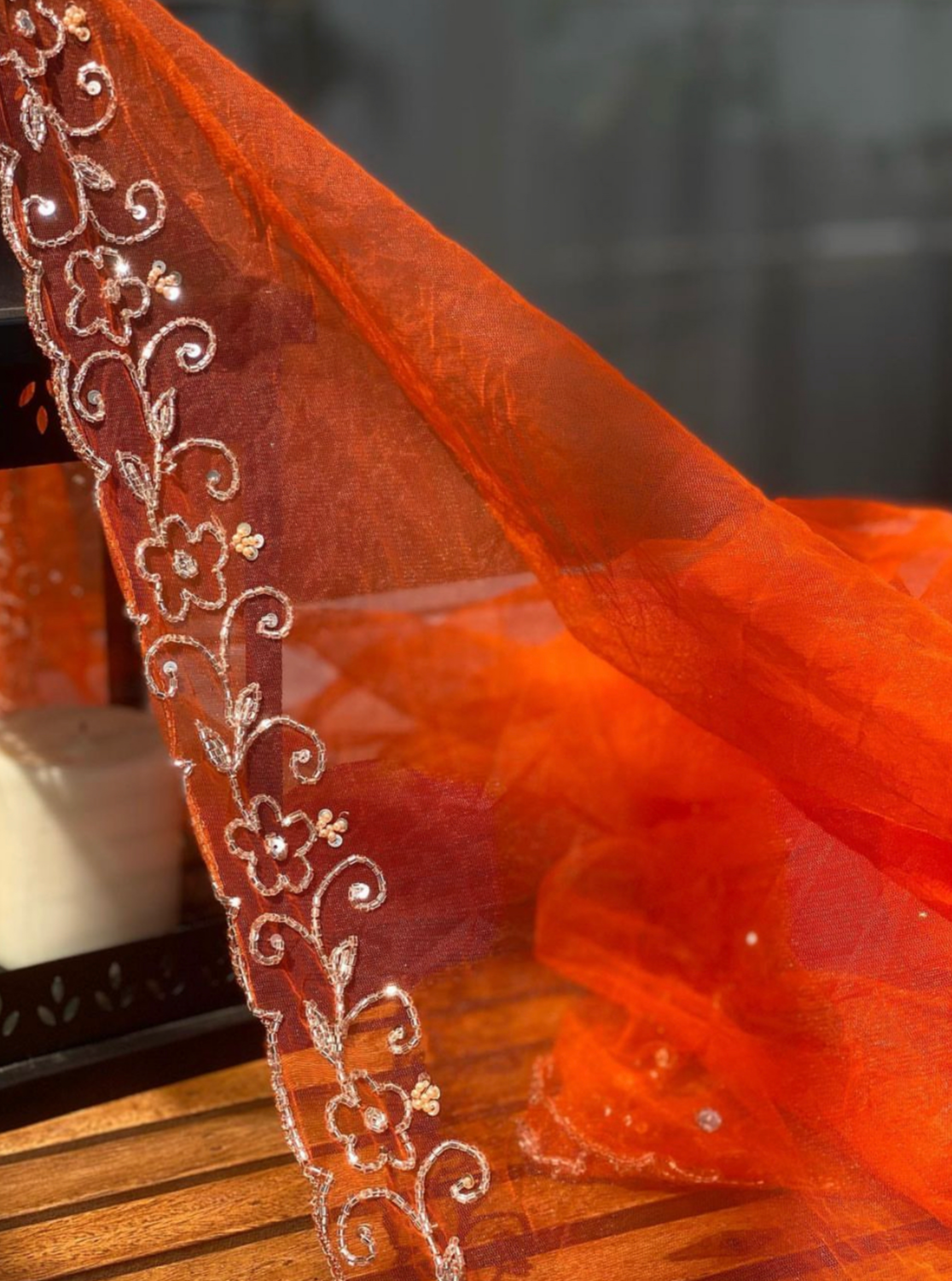 Butterfly Net Dupatta