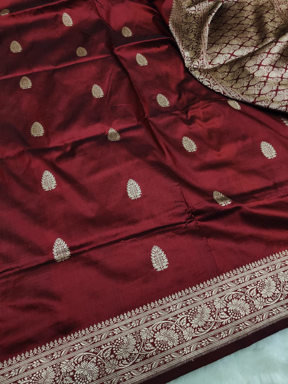 Katan silk saree