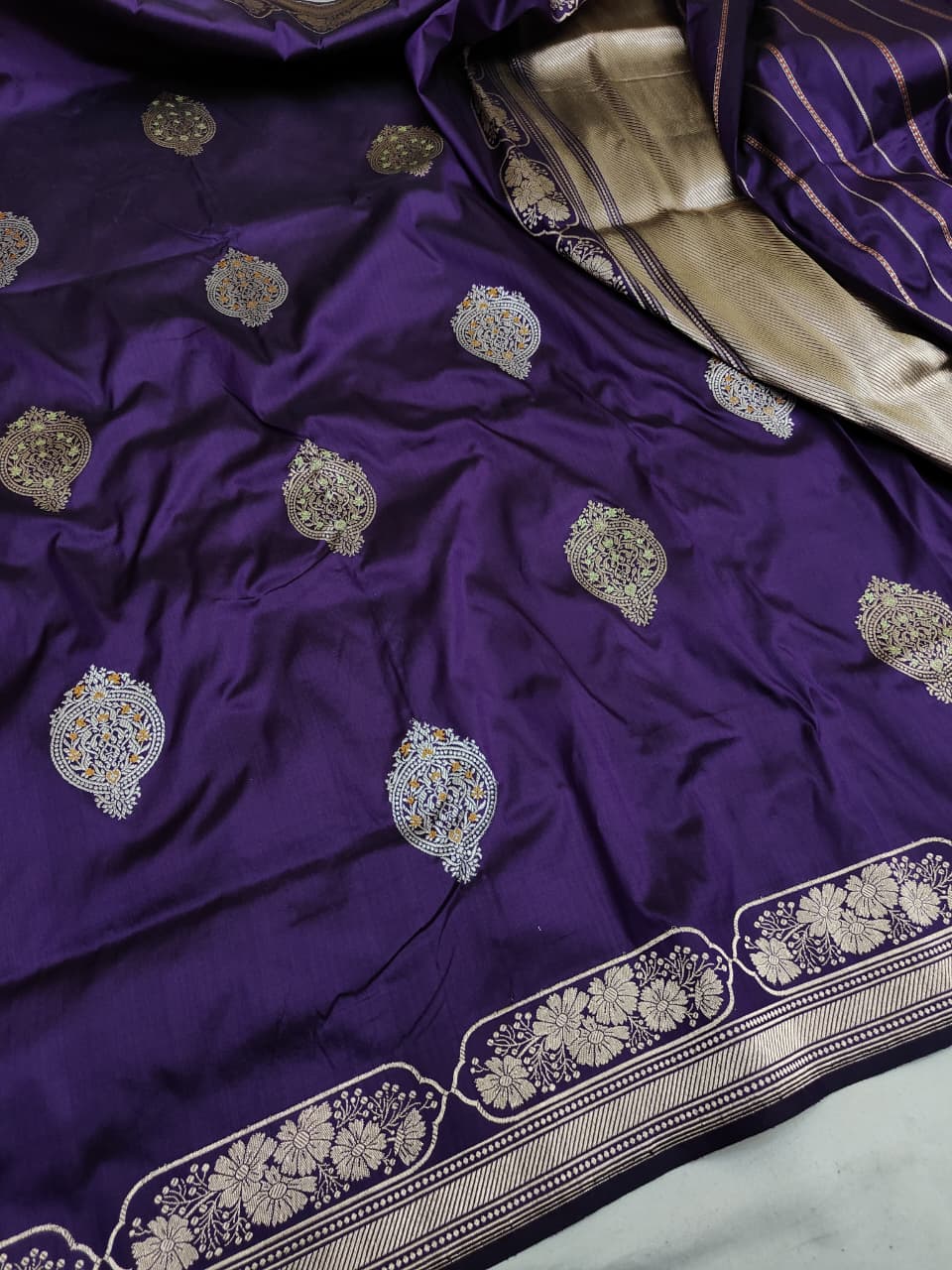 Katan silk saree