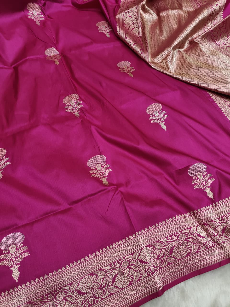 Katan silk saree