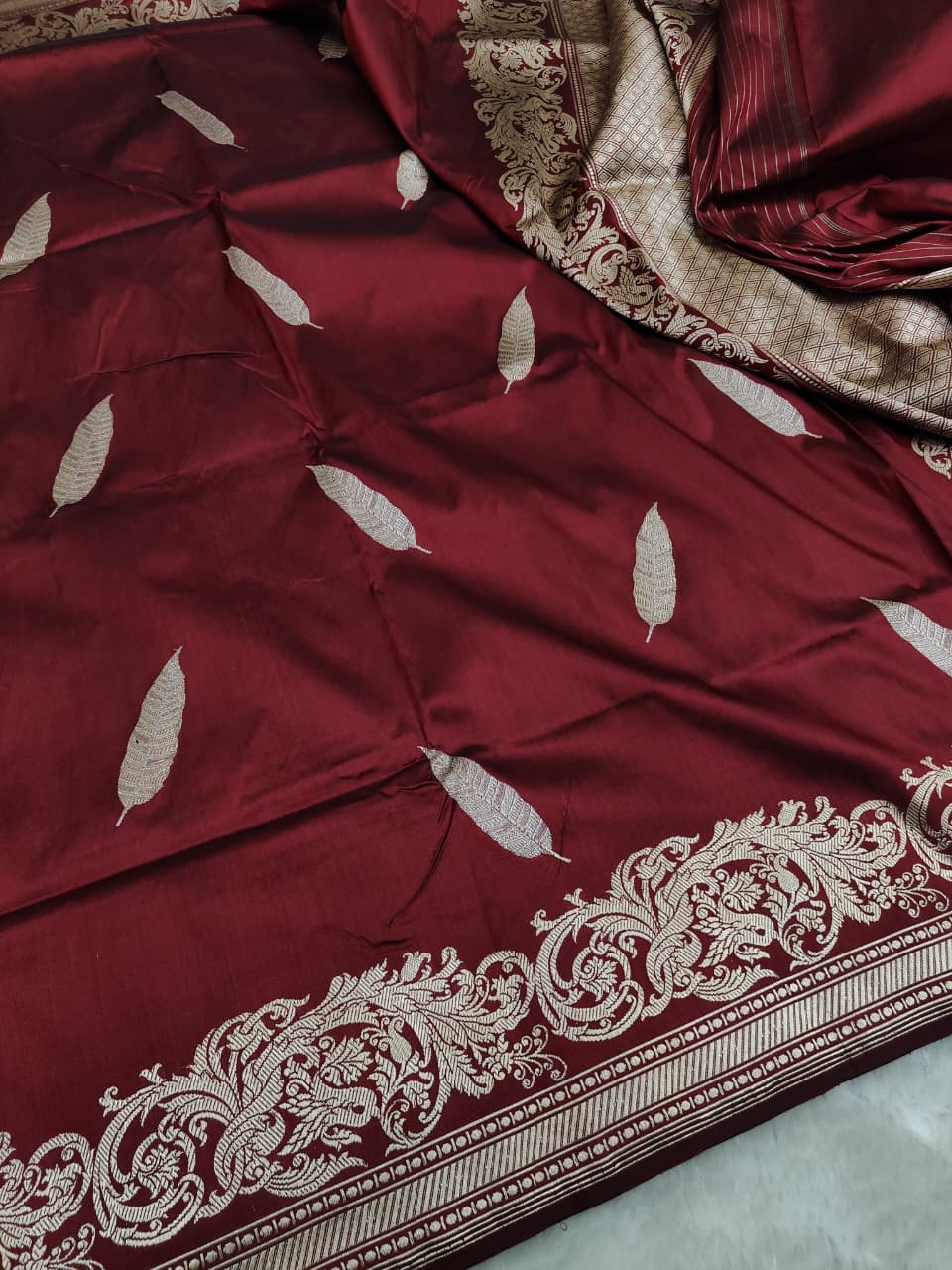 Katan silk saree
