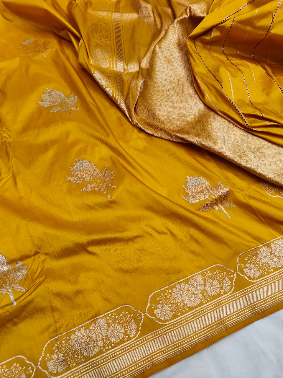 Katan silk saree