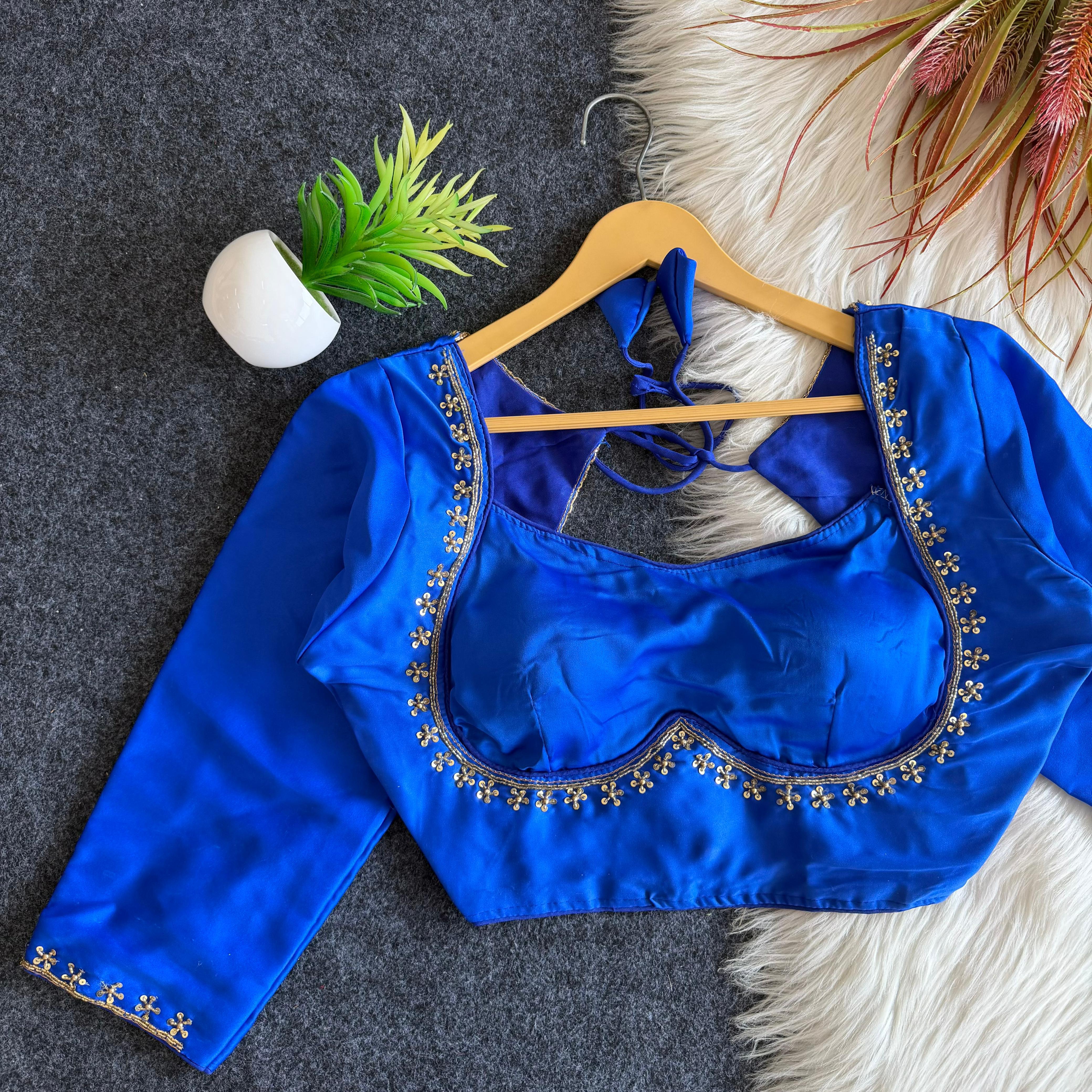 Soft silk blouse