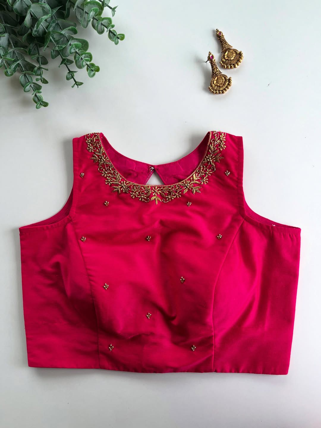 Silk designer blouse