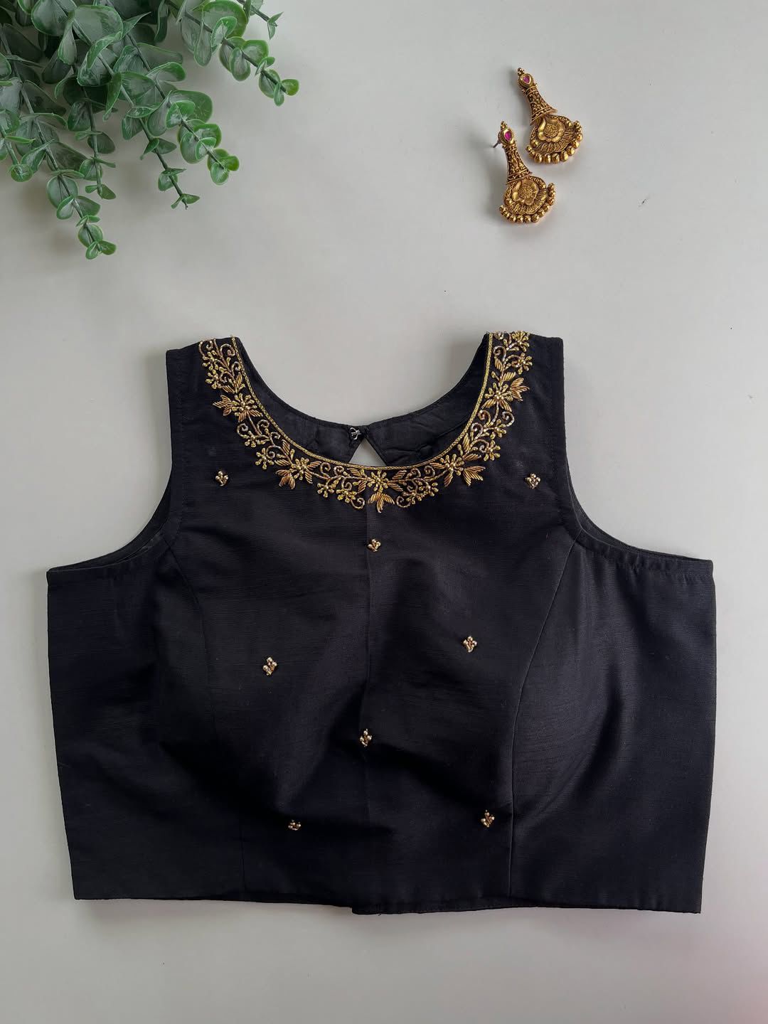 Silk designer blouse