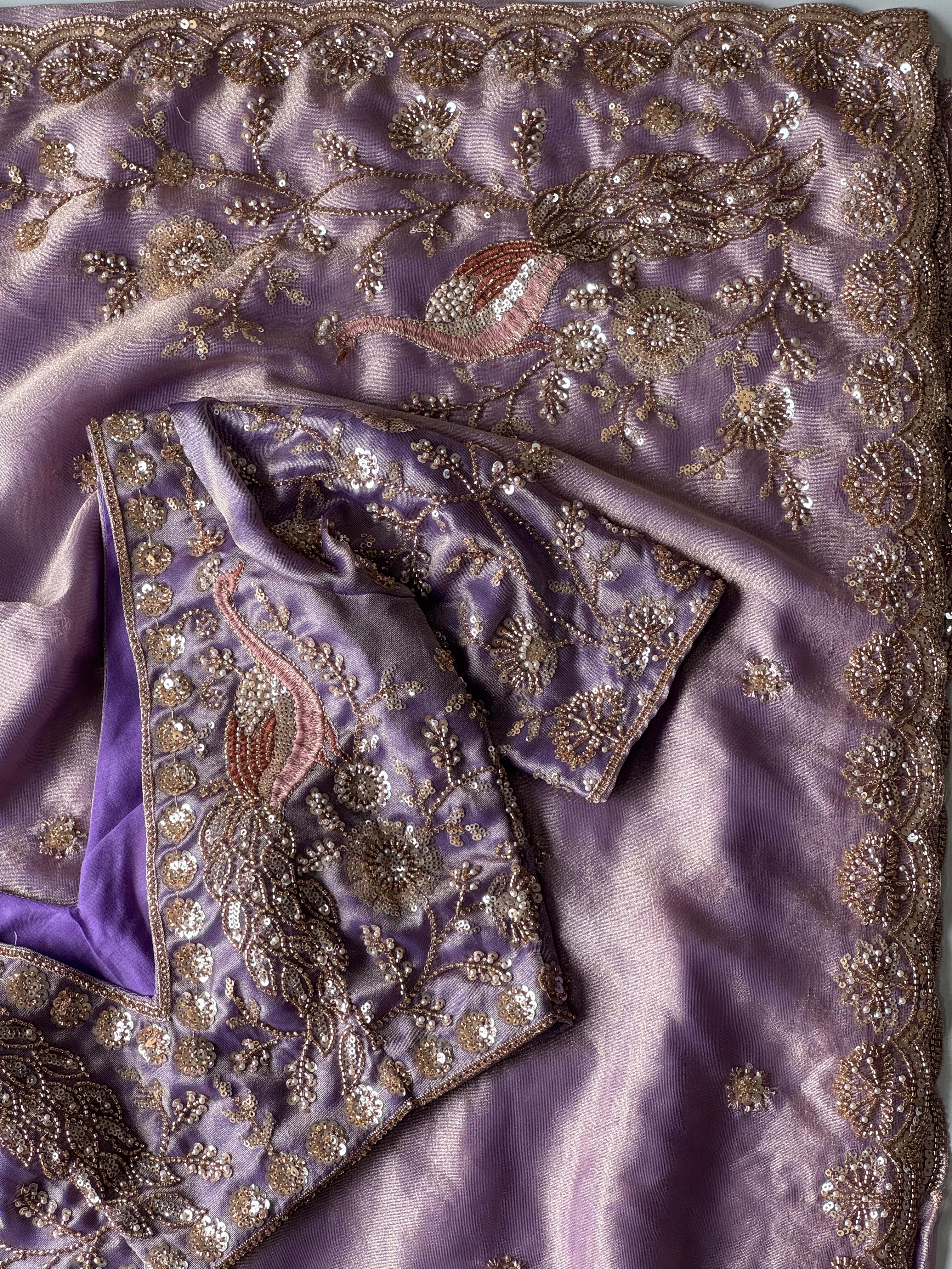 Cocktail designer saree