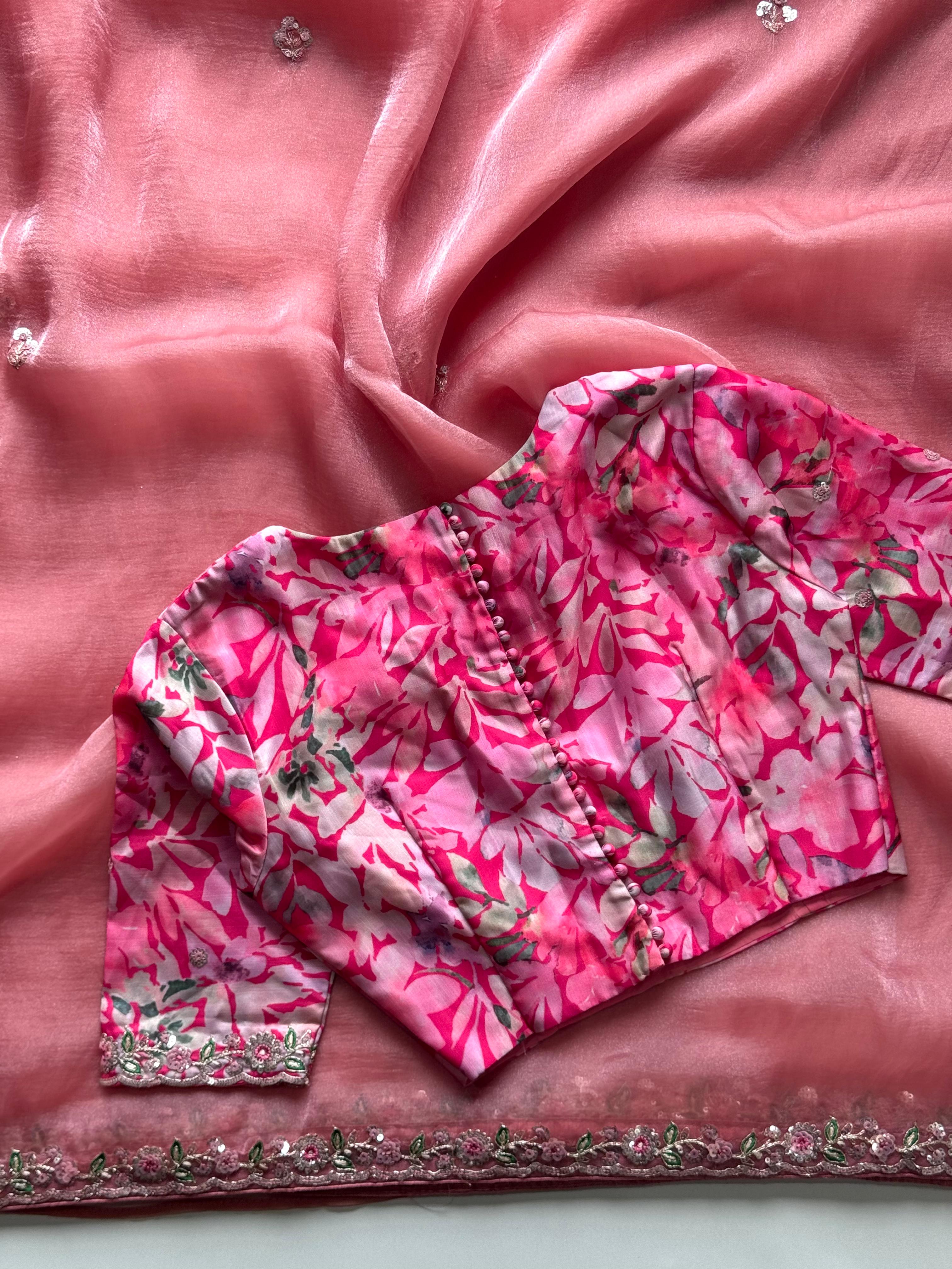 Premium tissue silk saree