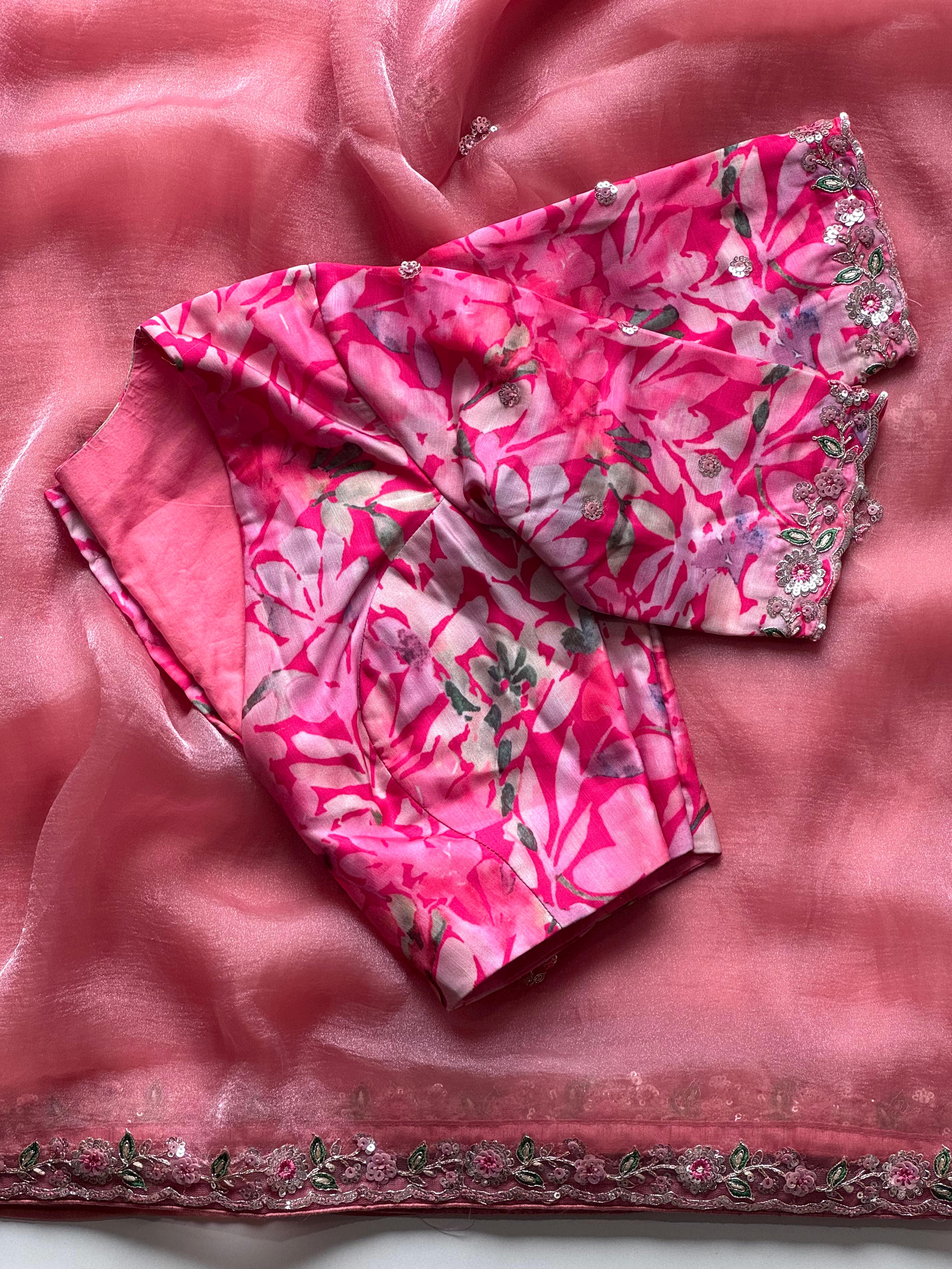 Premium tissue silk saree