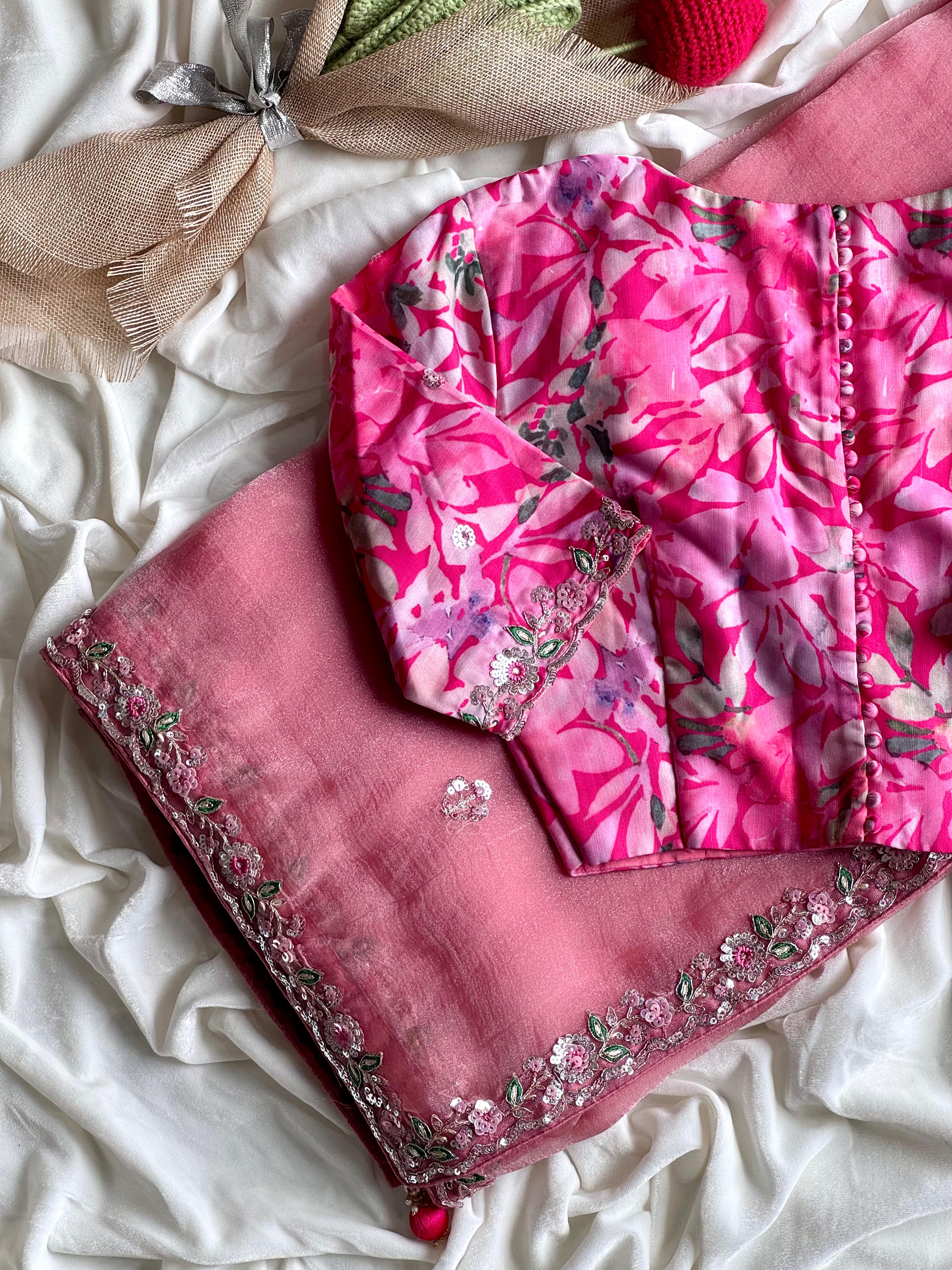 Premium tissue silk saree