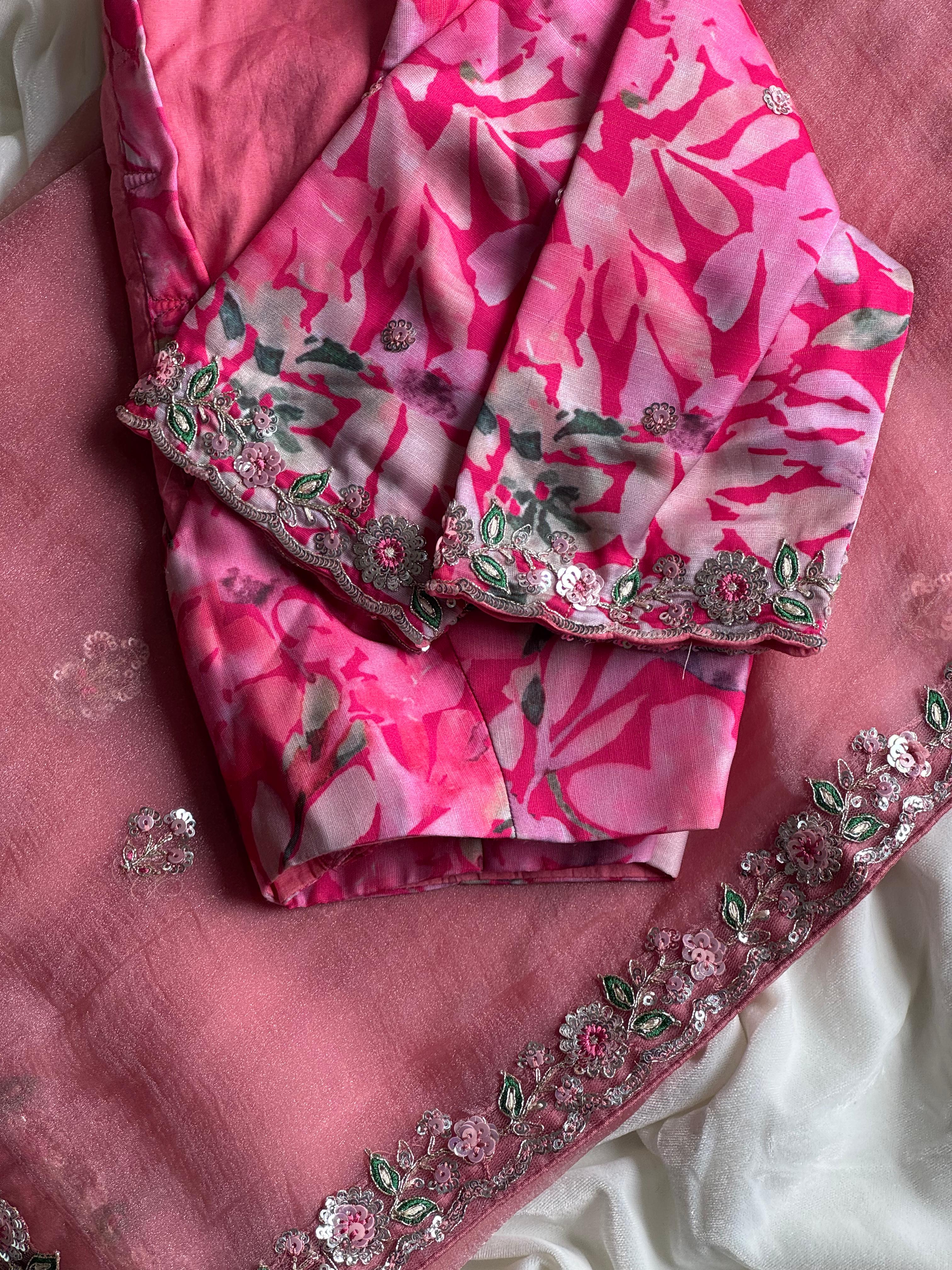 Premium tissue silk saree