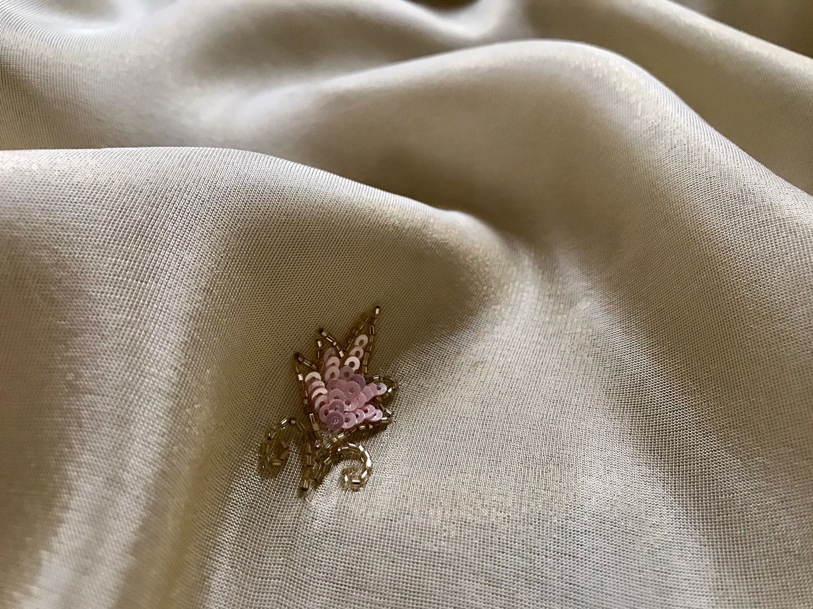 Embellished designer saree