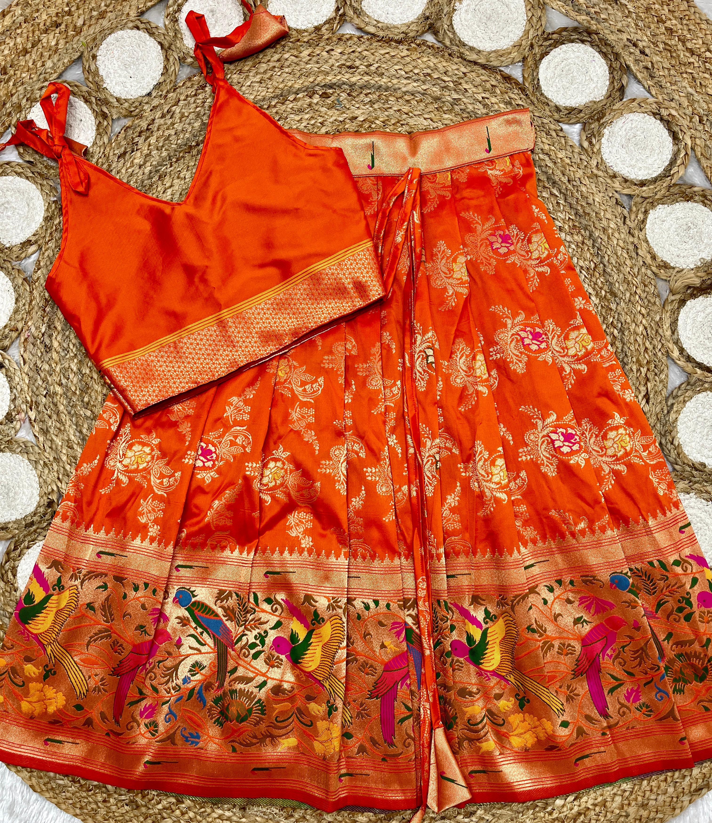 Peacock Paithani Lehenga Set
