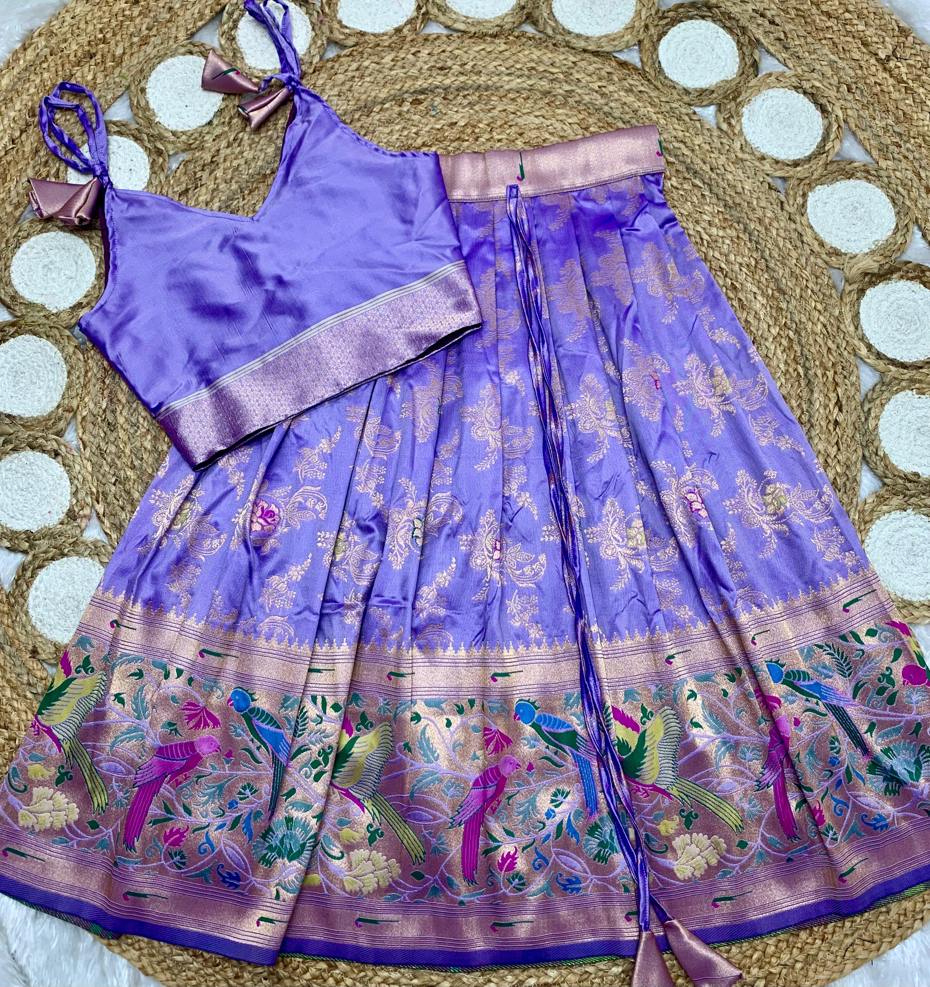 Peacock Paithani Lehenga Set