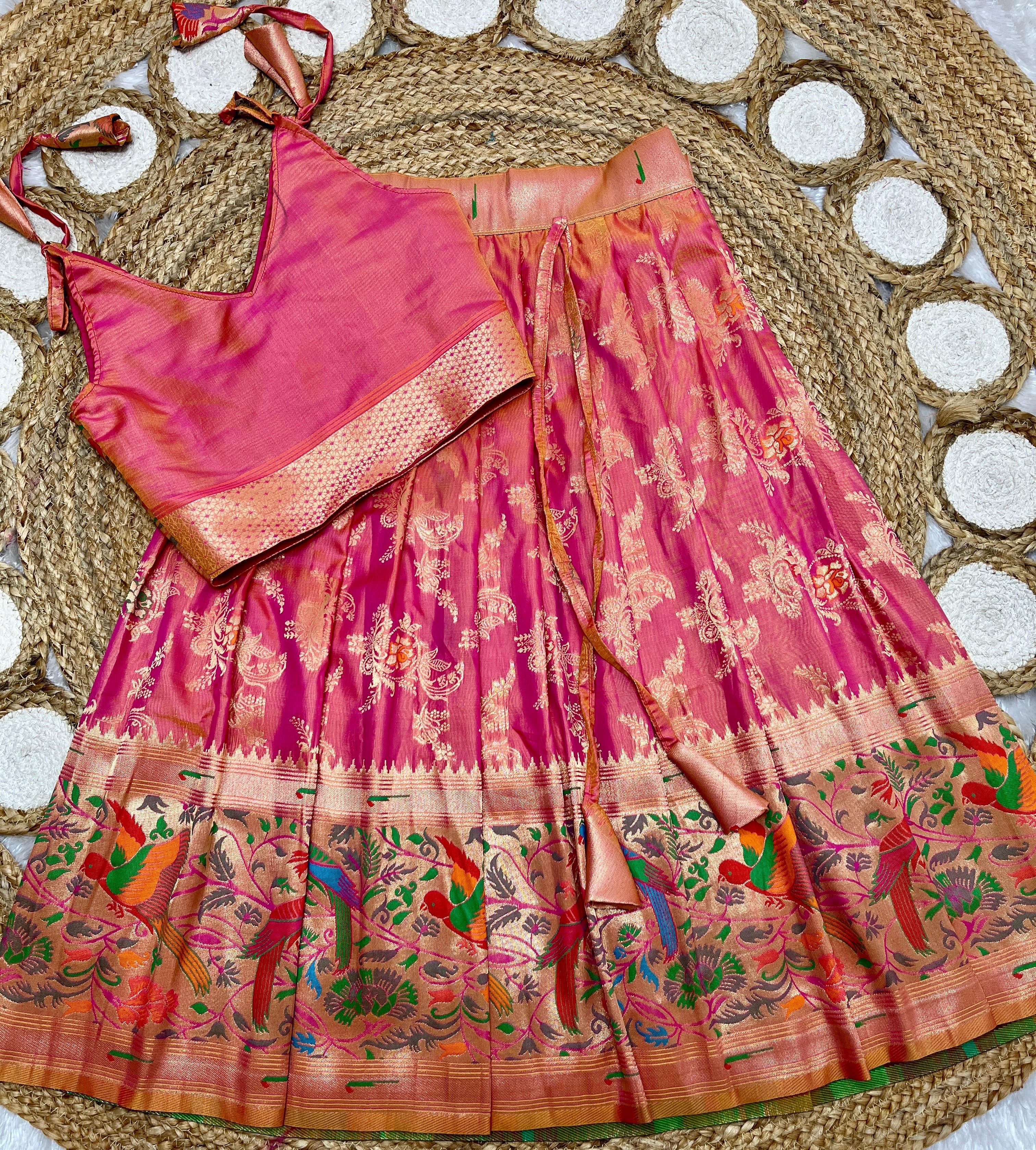 Peacock Paithani Lehenga Set