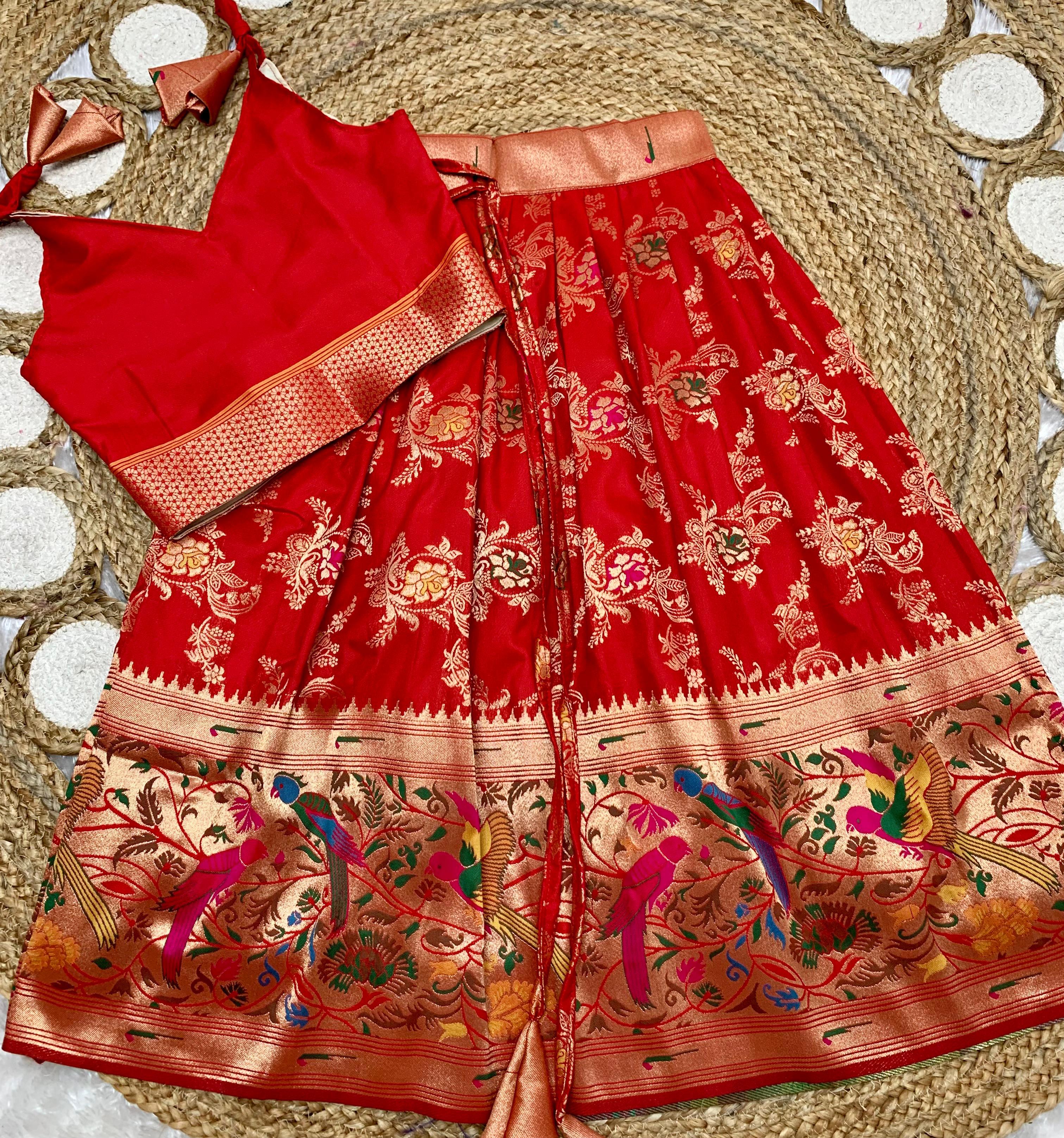 Peacock Paithani Lehenga Set