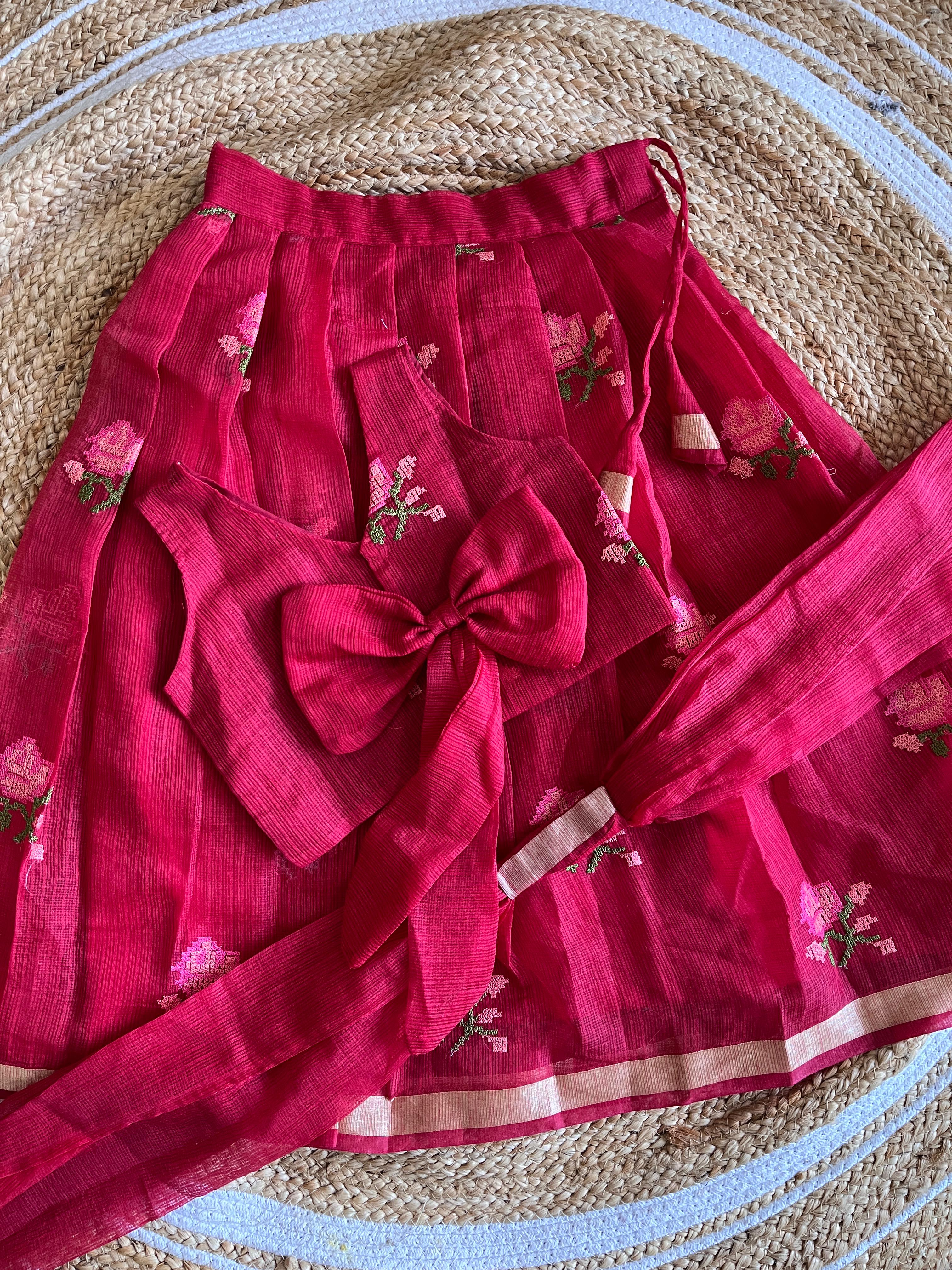 Tiny Tradition Lehenga Set