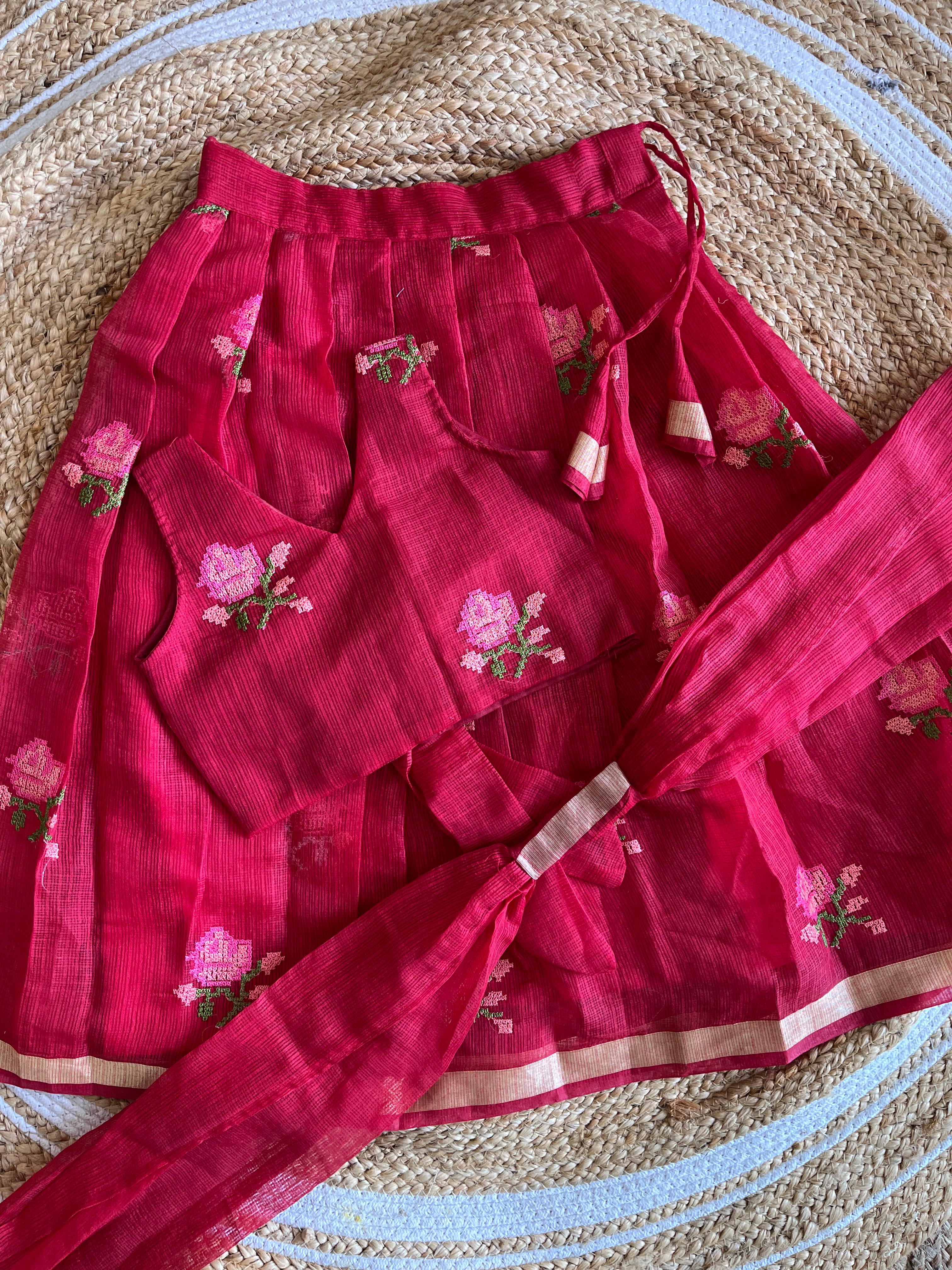 Tiny Tradition Lehenga Set