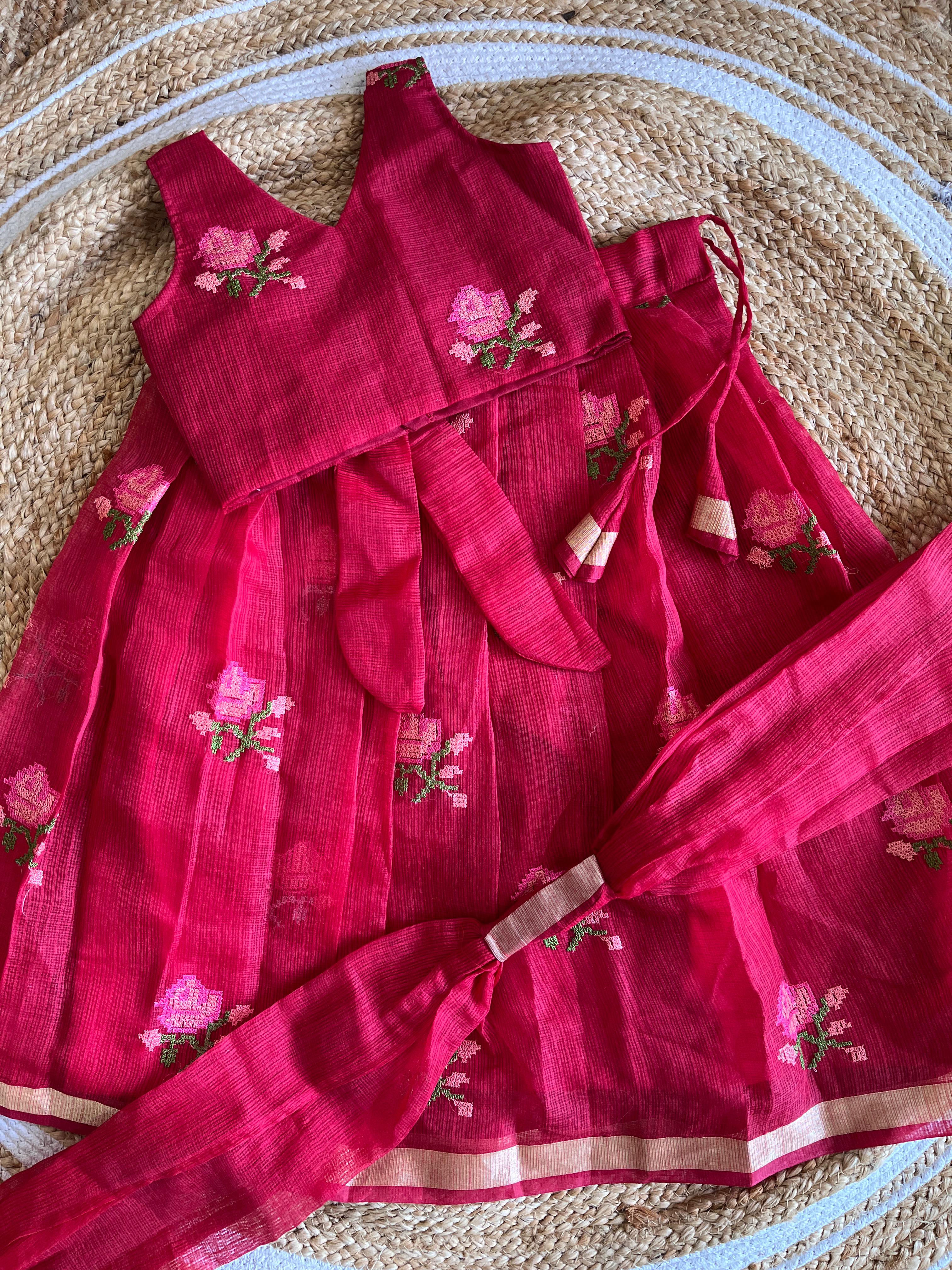 Tiny Tradition Lehenga Set