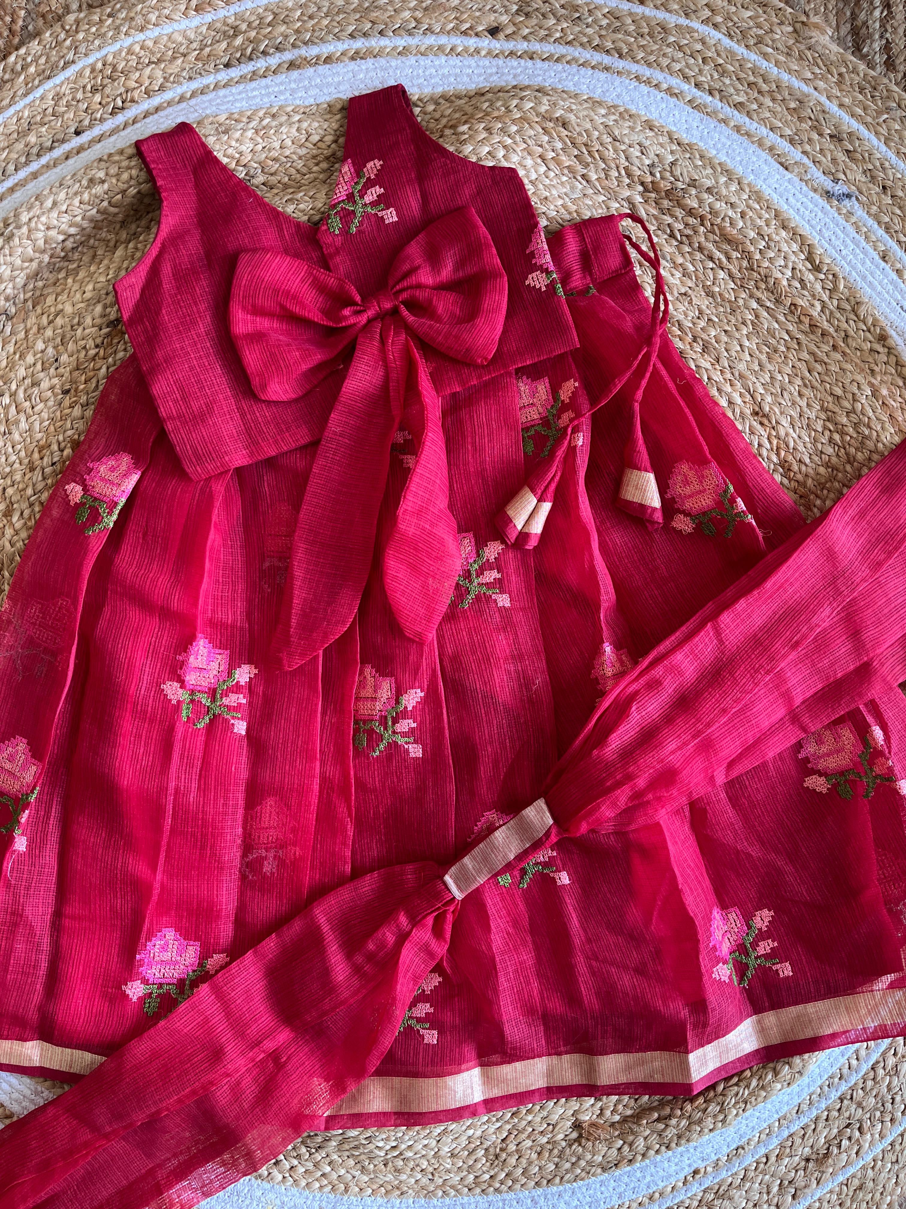 Tiny Tradition Lehenga Set