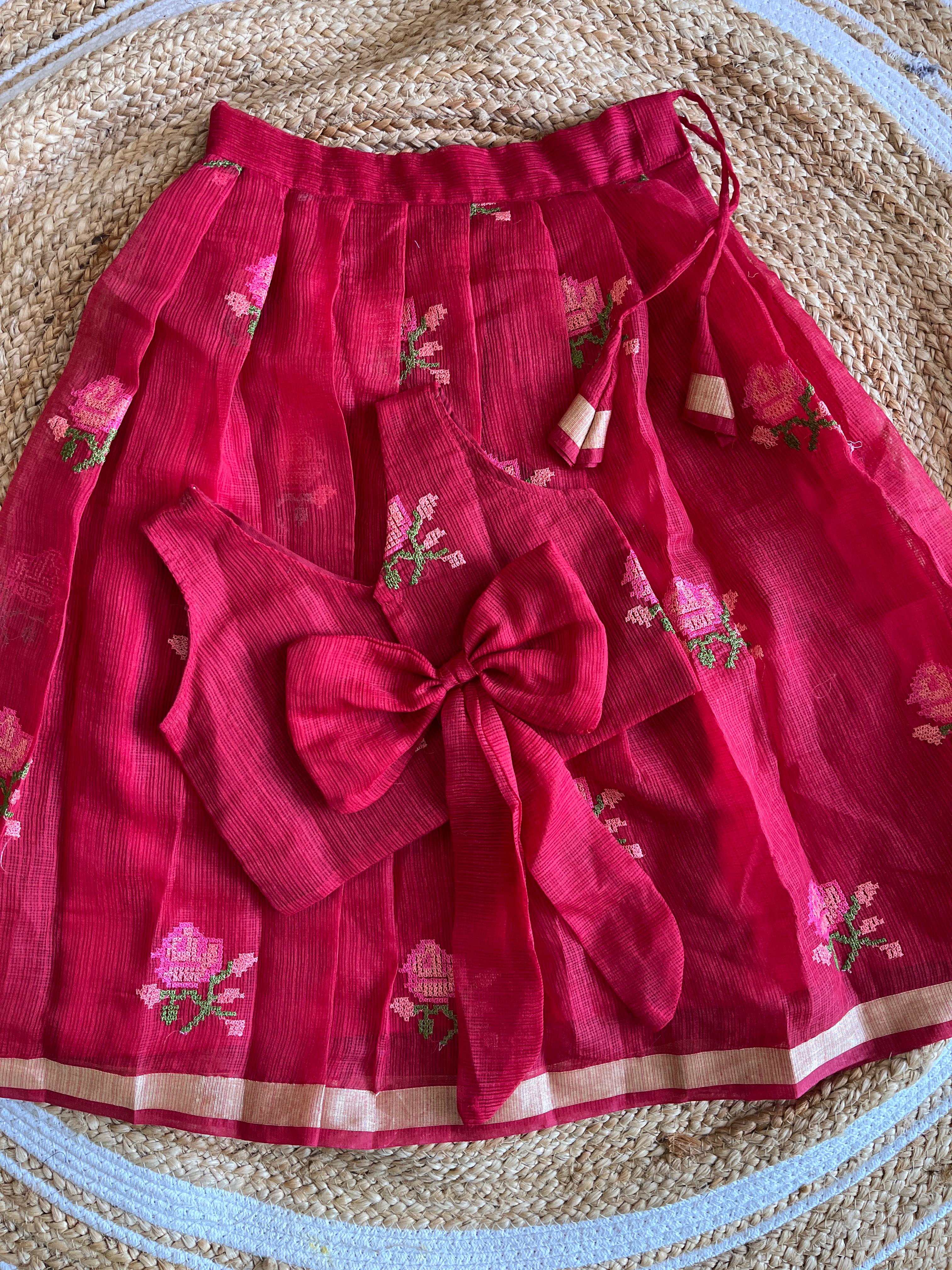 Tiny Tradition Lehenga Set