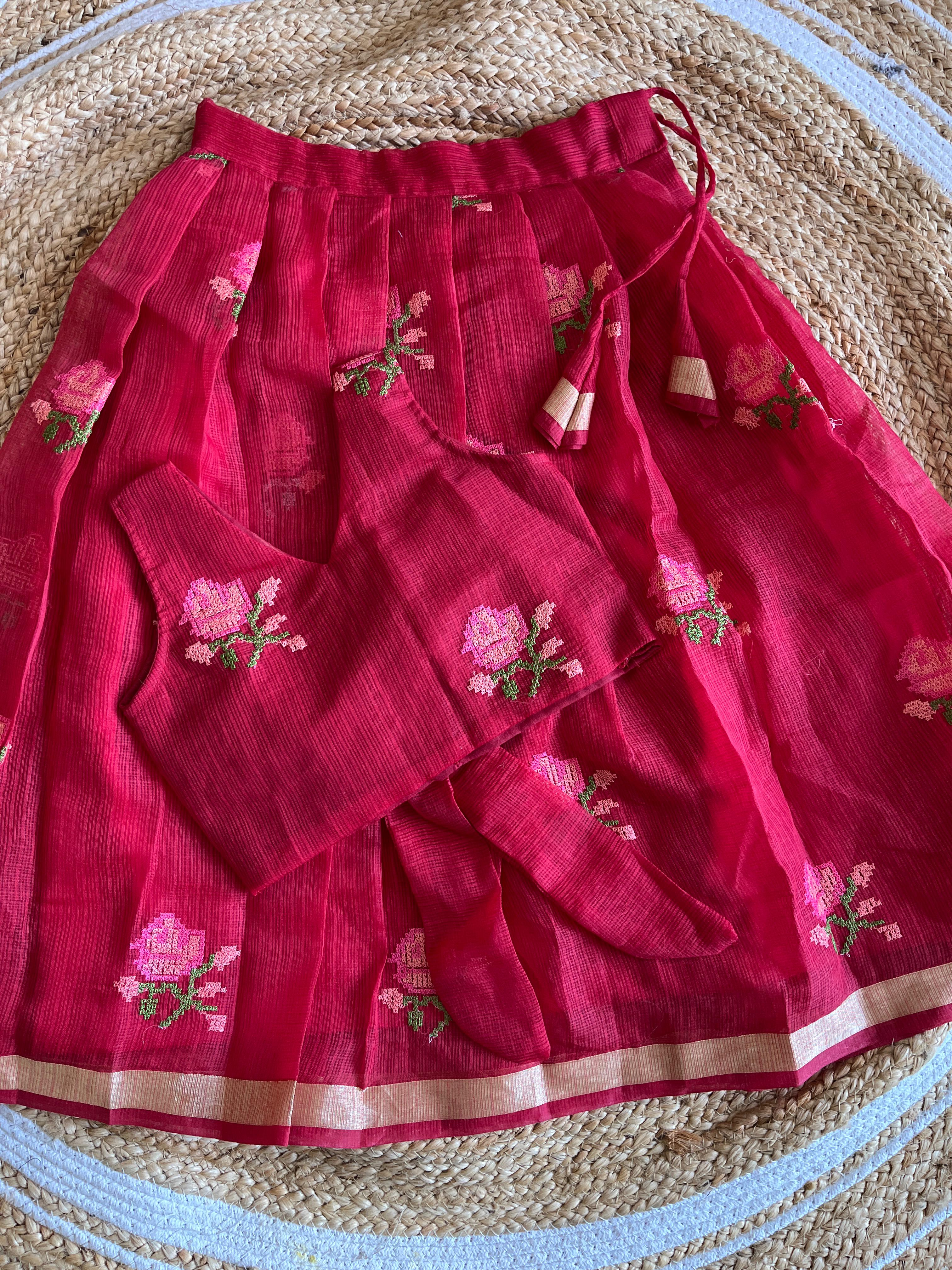 Tiny Tradition Lehenga Set