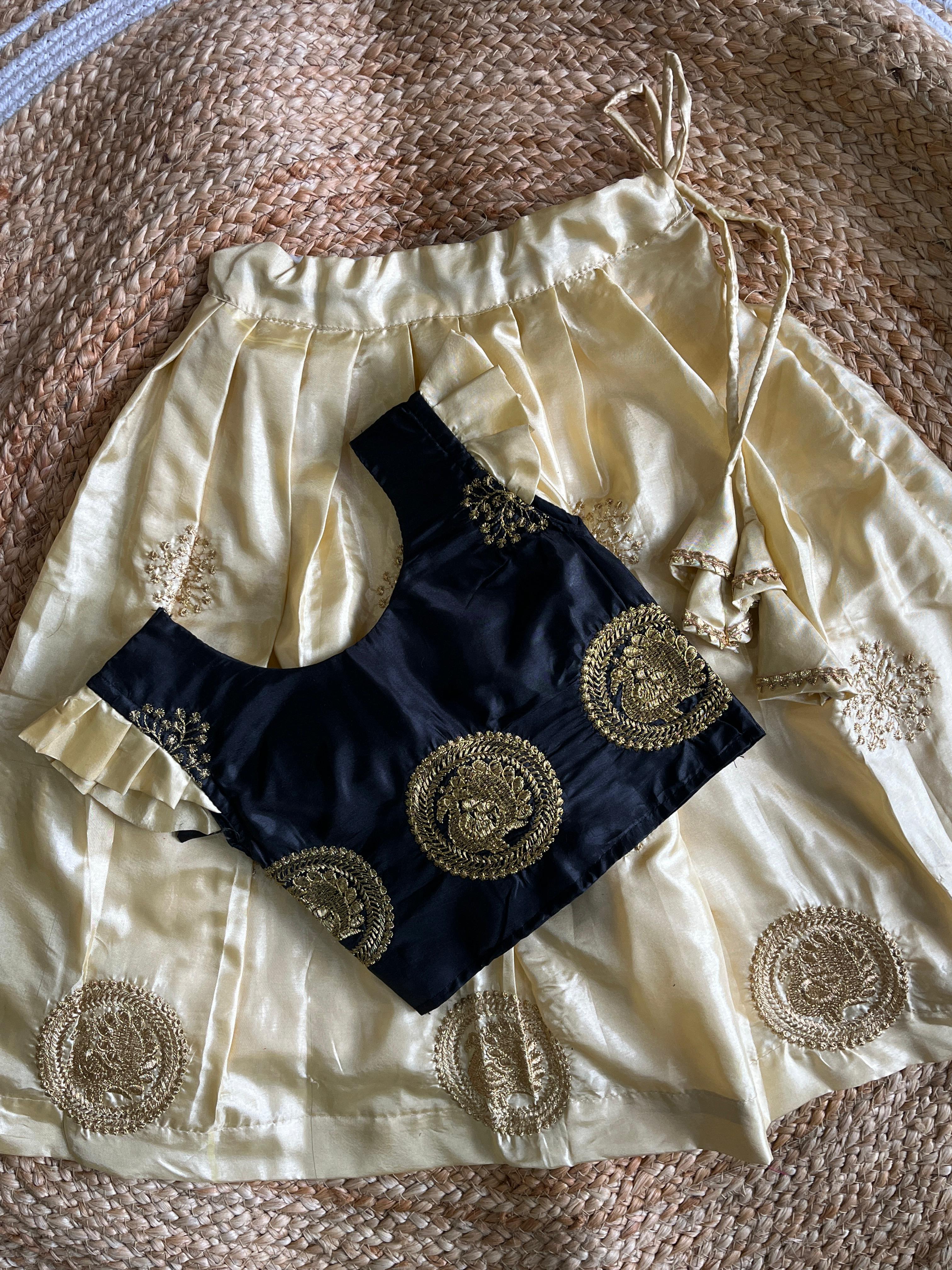 Premium Chanderi Lehenga Set