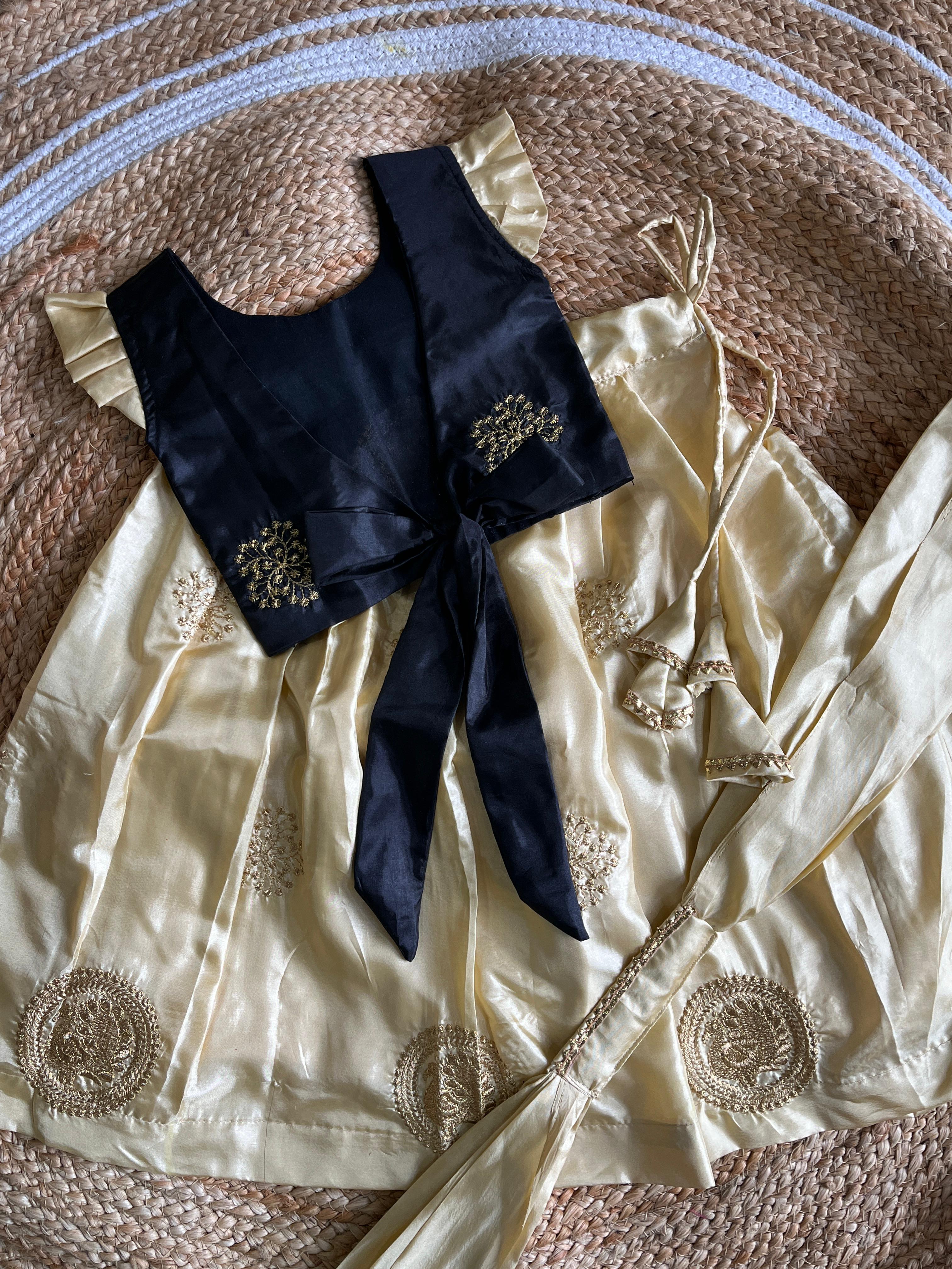 Premium Chanderi Lehenga Set