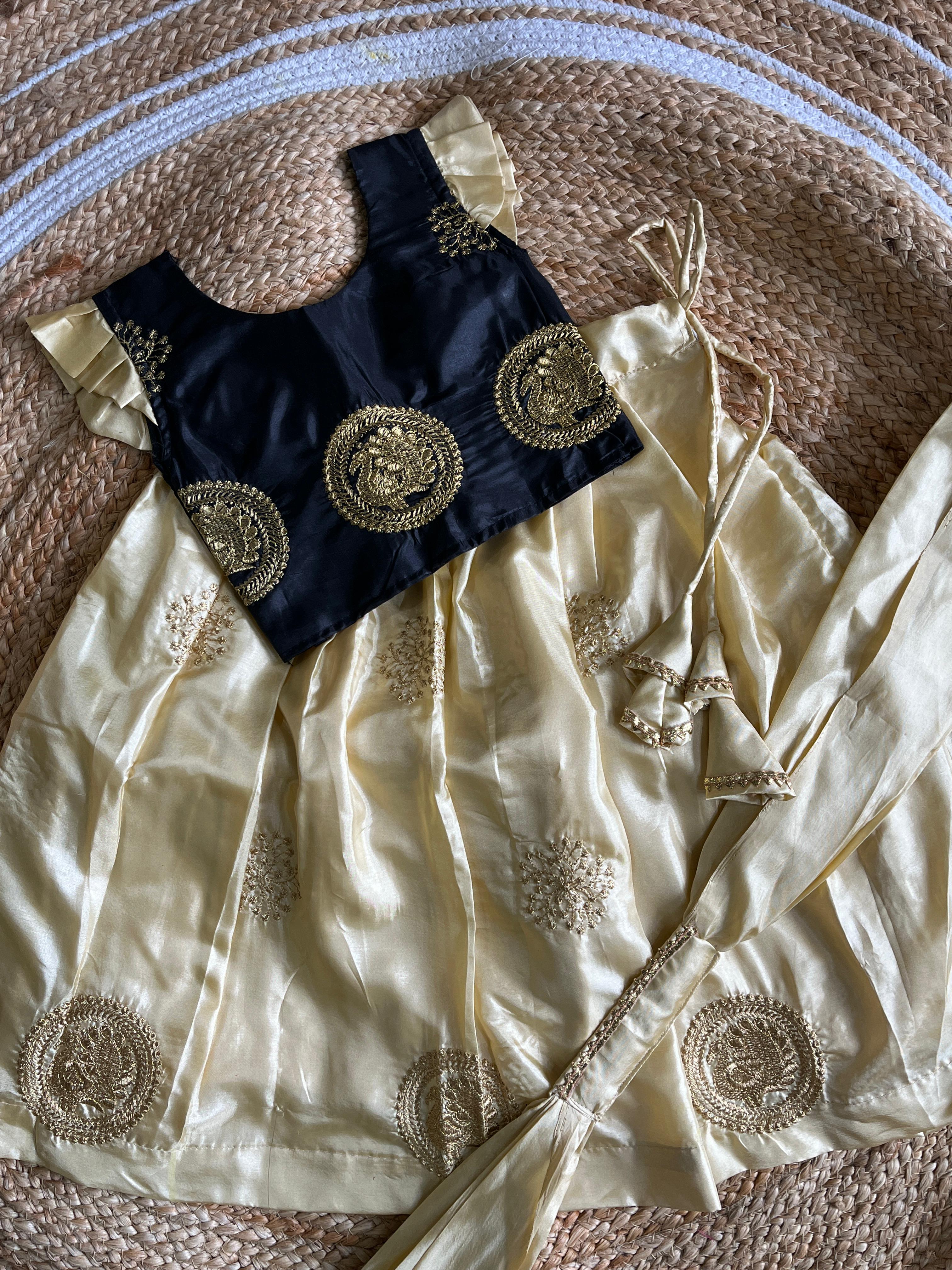 Premium Chanderi Lehenga Set
