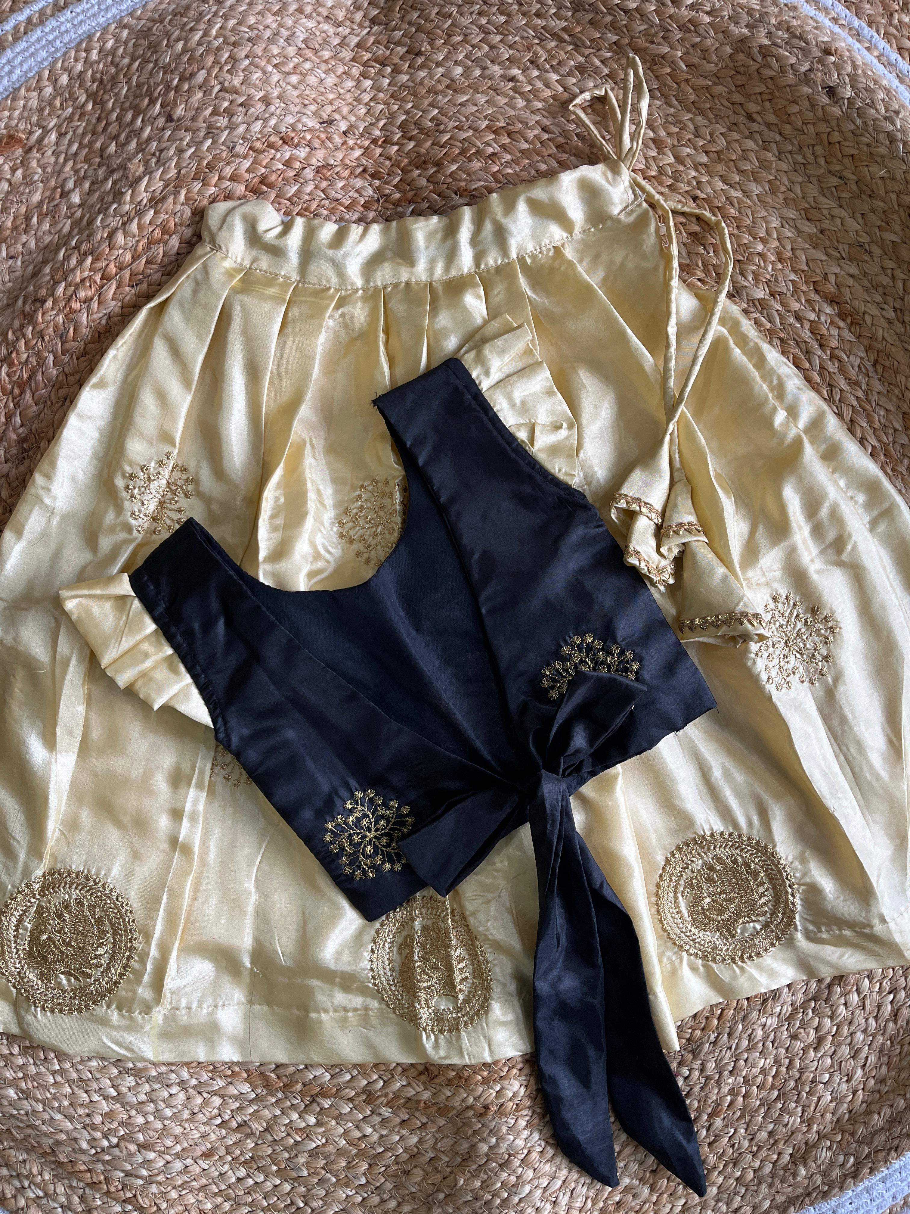 Premium Chanderi Lehenga Set