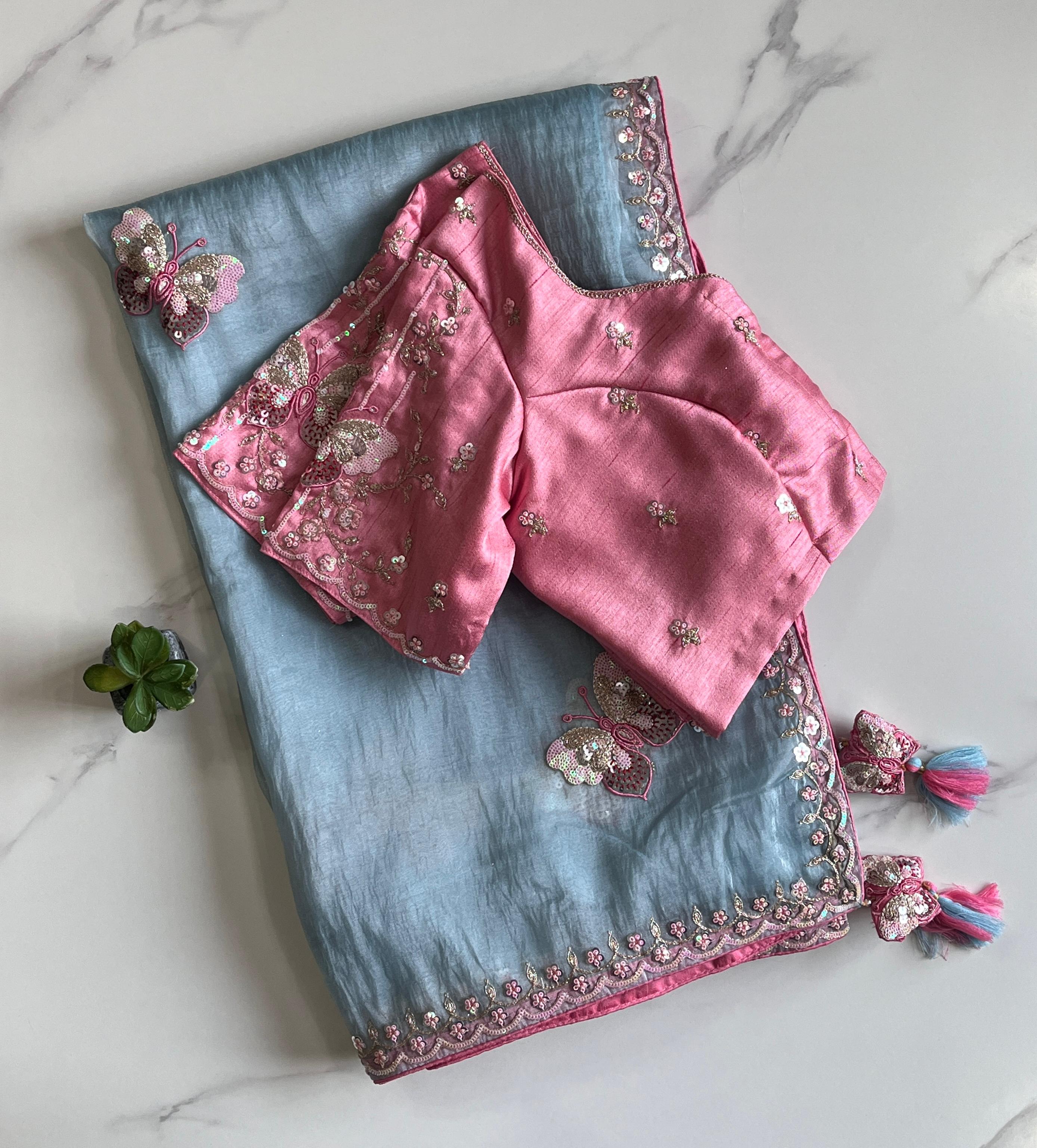 Butterfly Saree