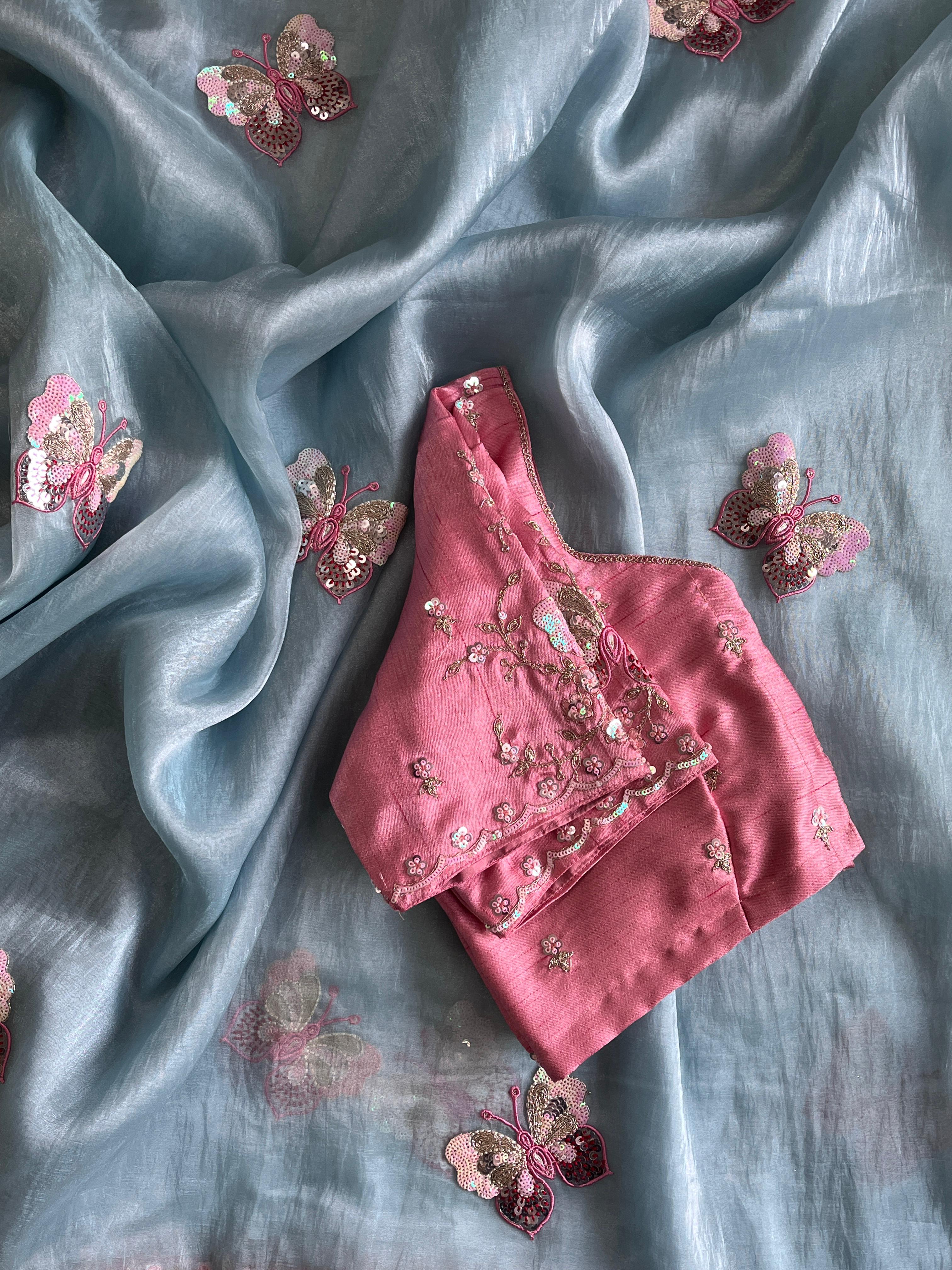 Butterfly Saree