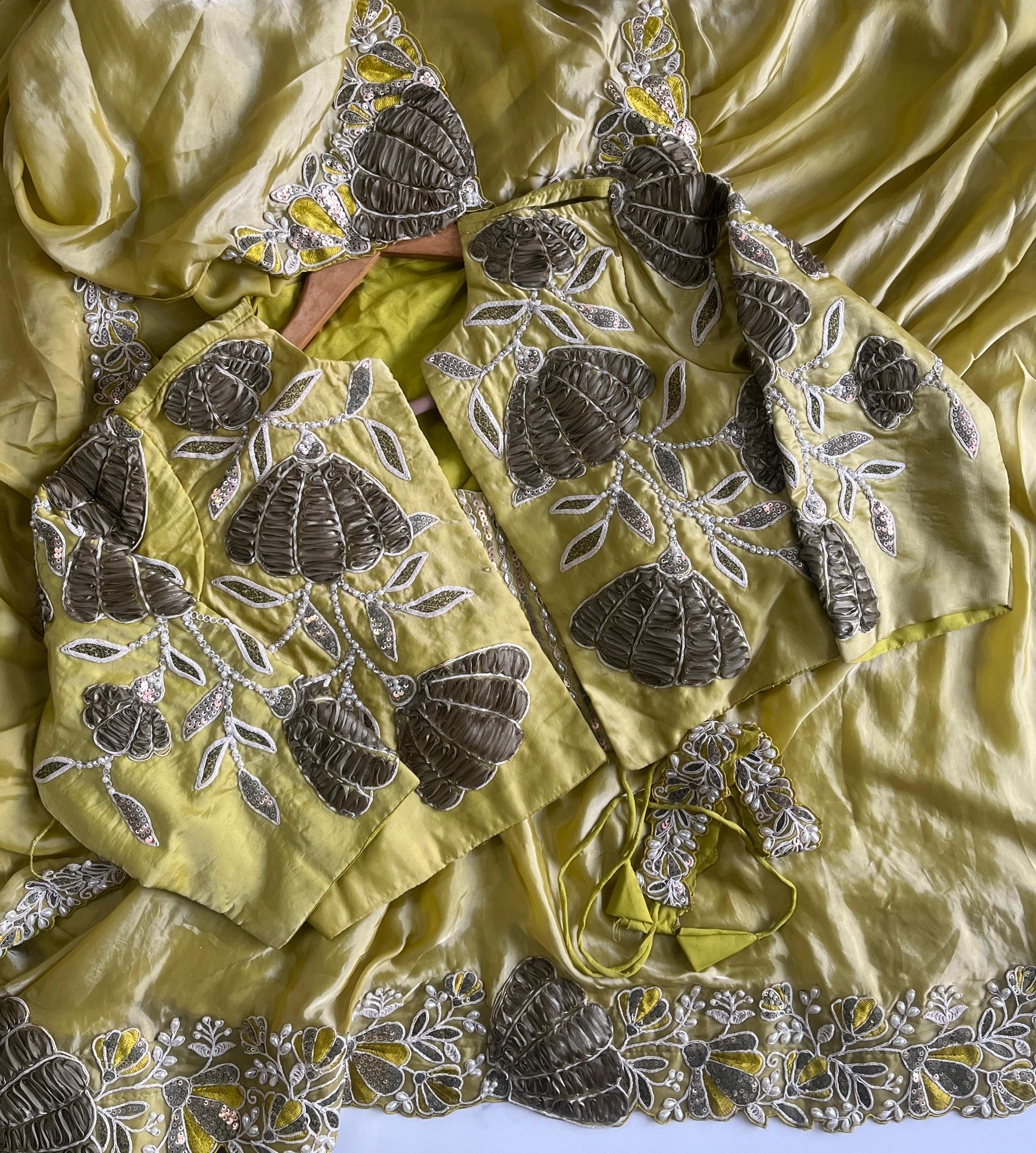 Ready To Wear Jacket Saree