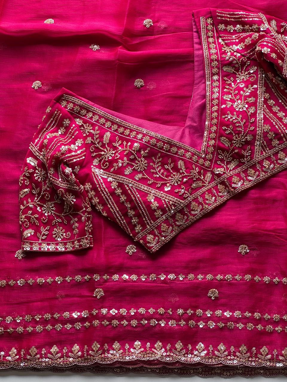 Cocktail Designer Saree