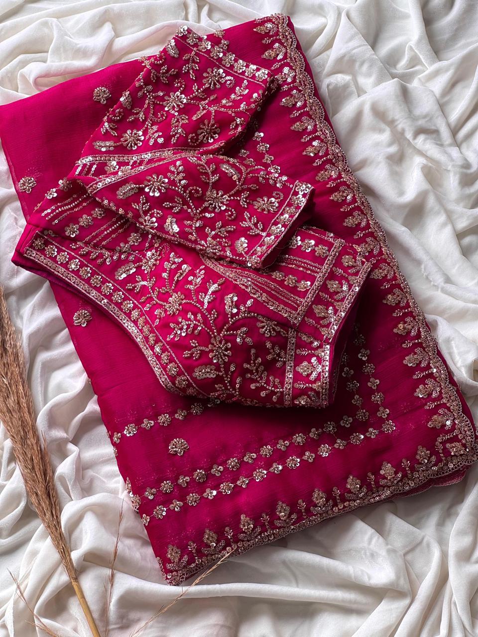 Cocktail Designer Saree