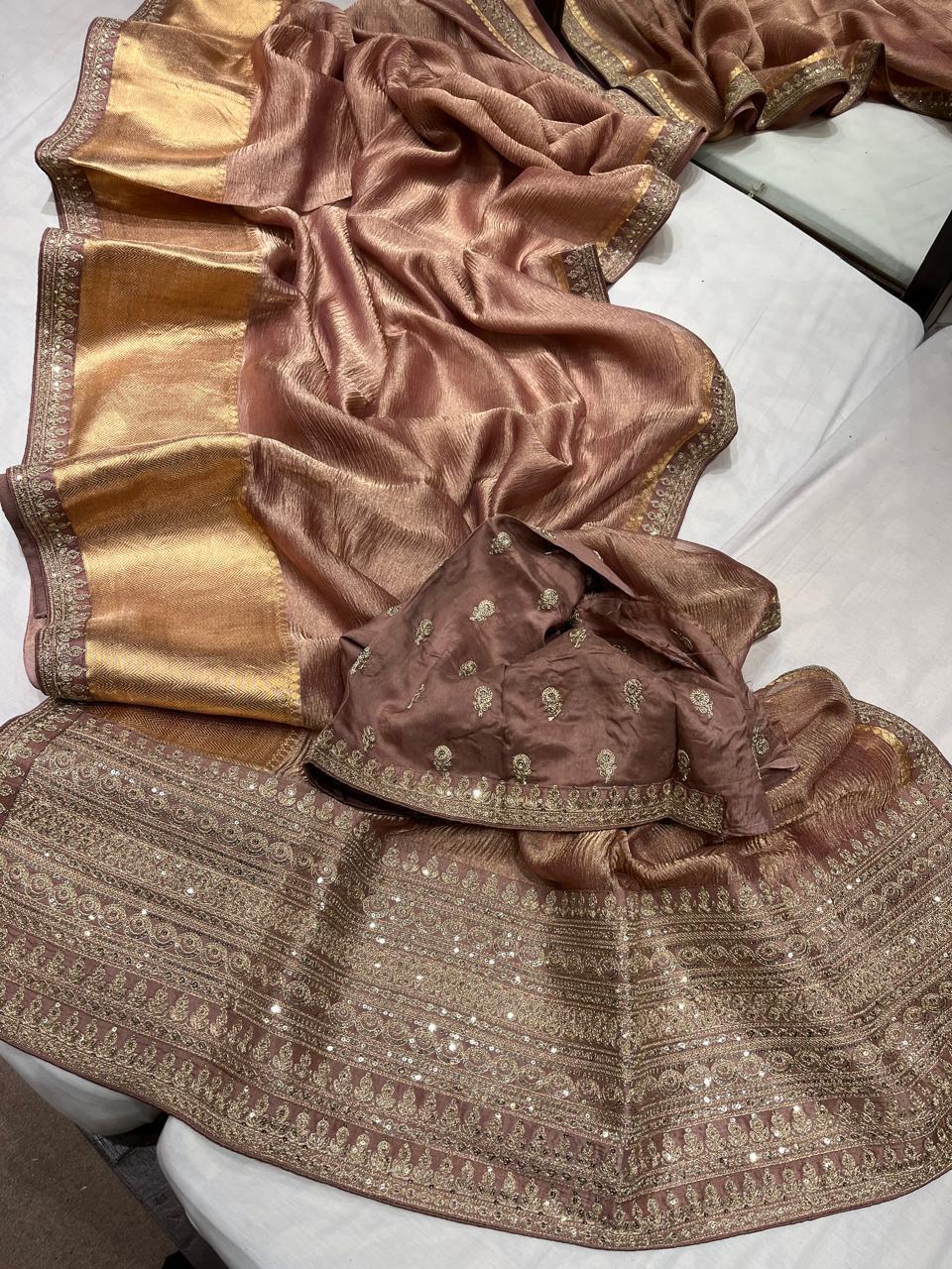 Tissue Elegant Sarees