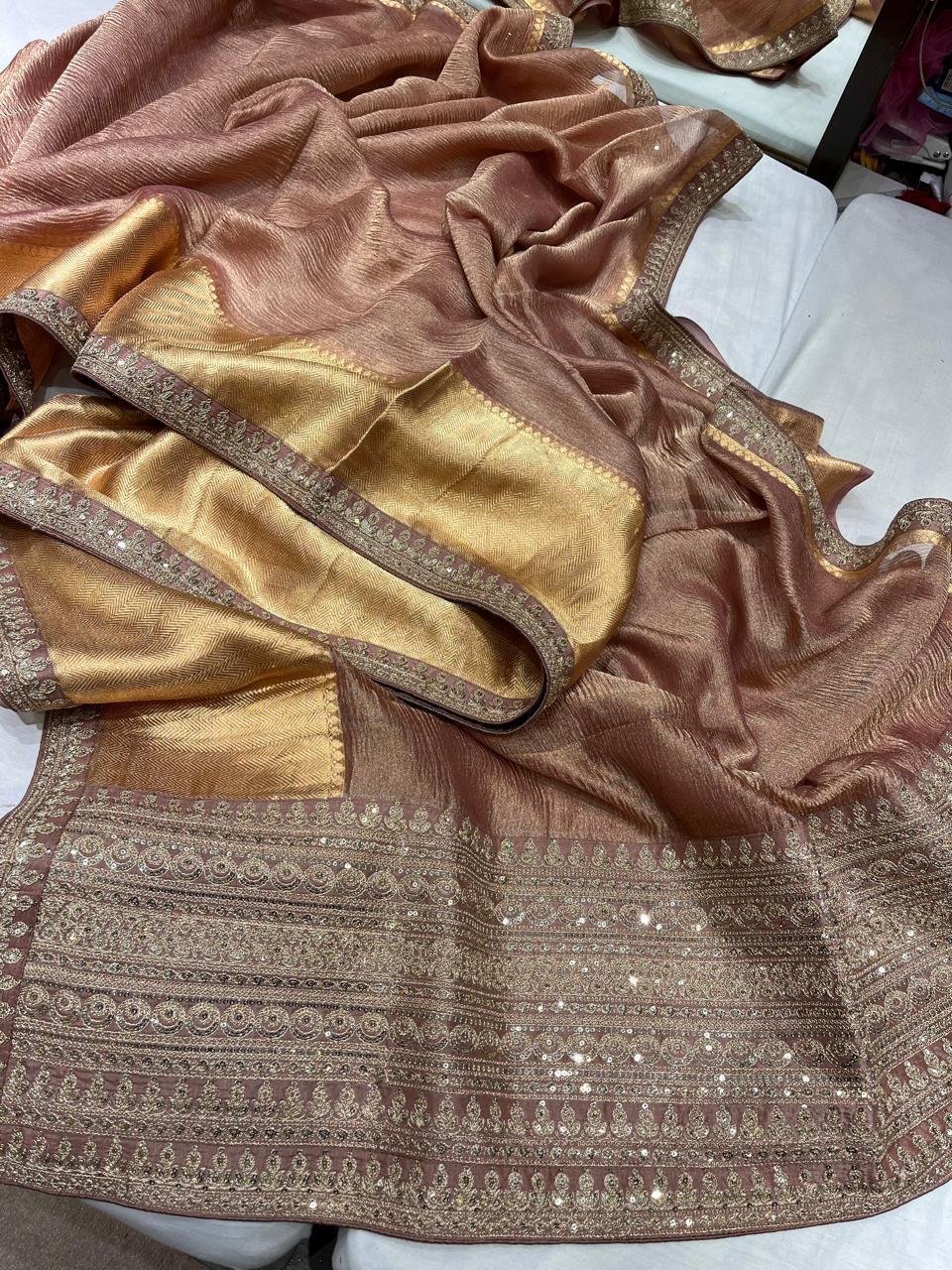 Tissue Elegant Sarees