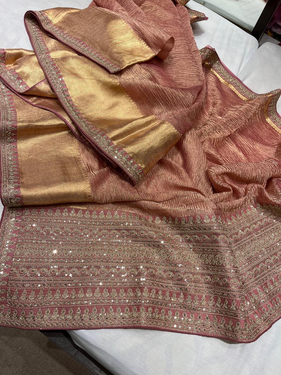 Tissue Elegant Sarees