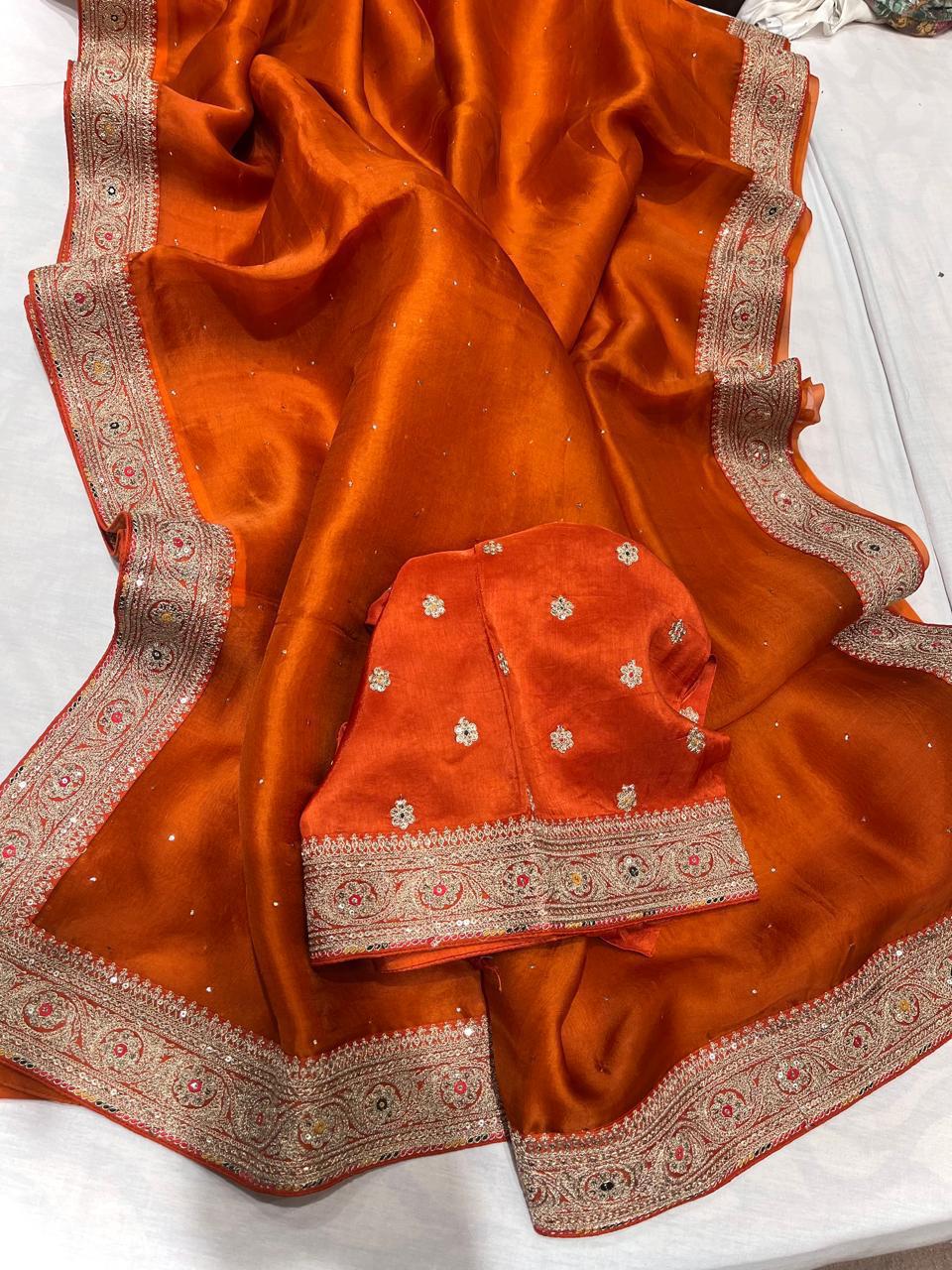 Tissue Mukesh Saree
