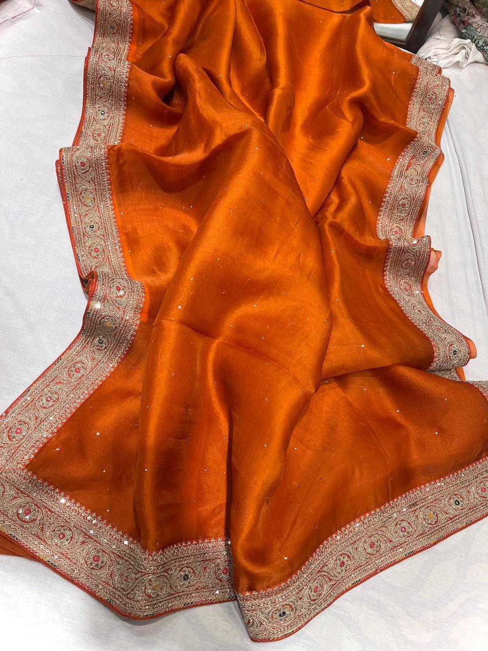 Tissue Mukesh Saree