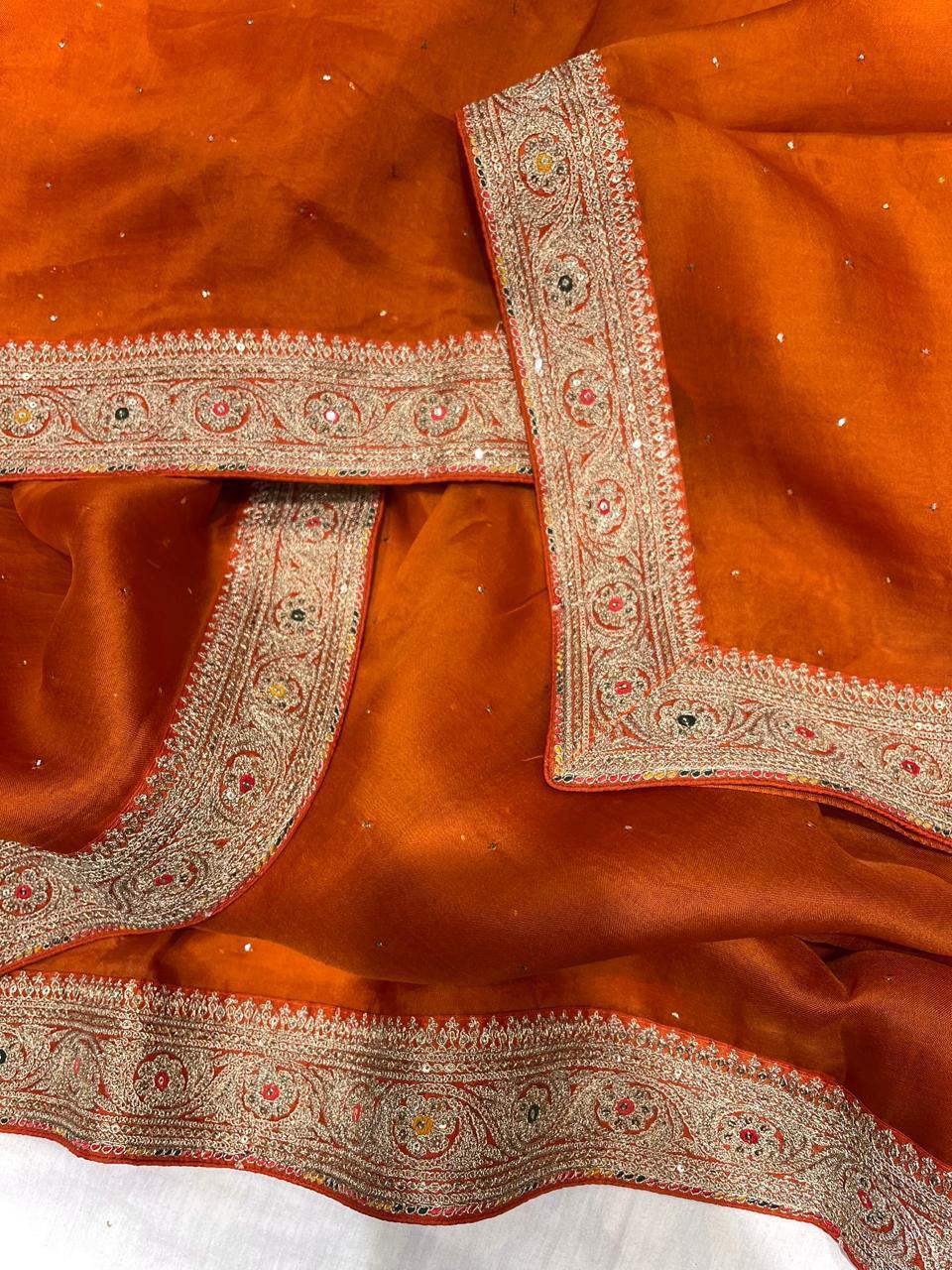 Tissue Mukesh Saree
