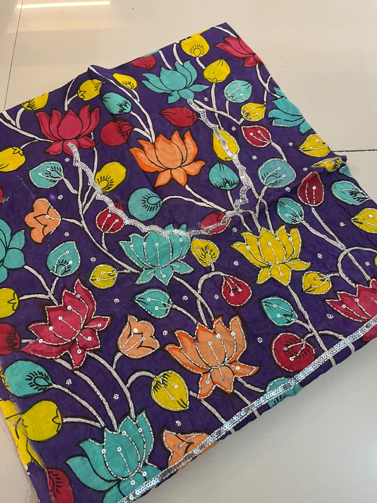 Pure Pen Kalamkari Blouse