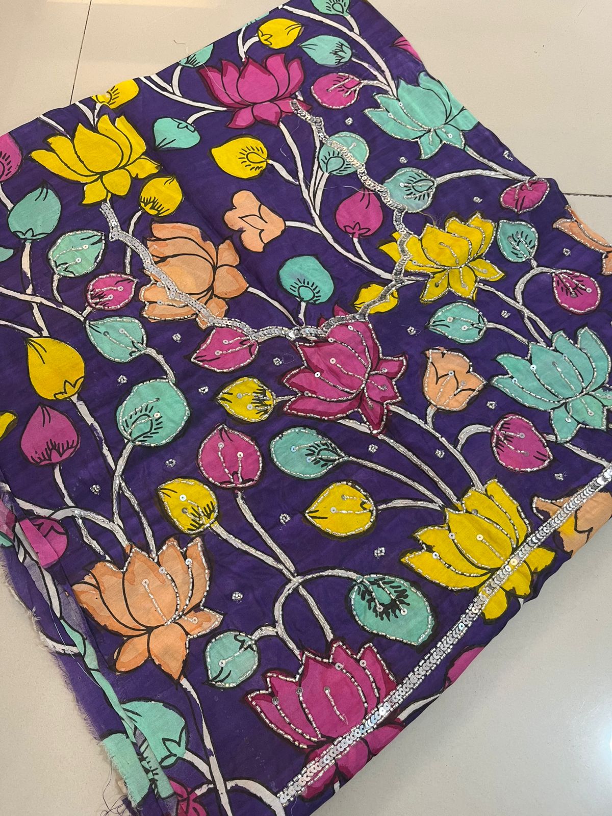 Pure Pen Kalamkari Blouse