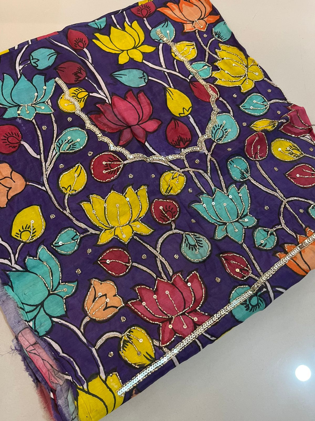 Pure Pen Kalamkari Blouse